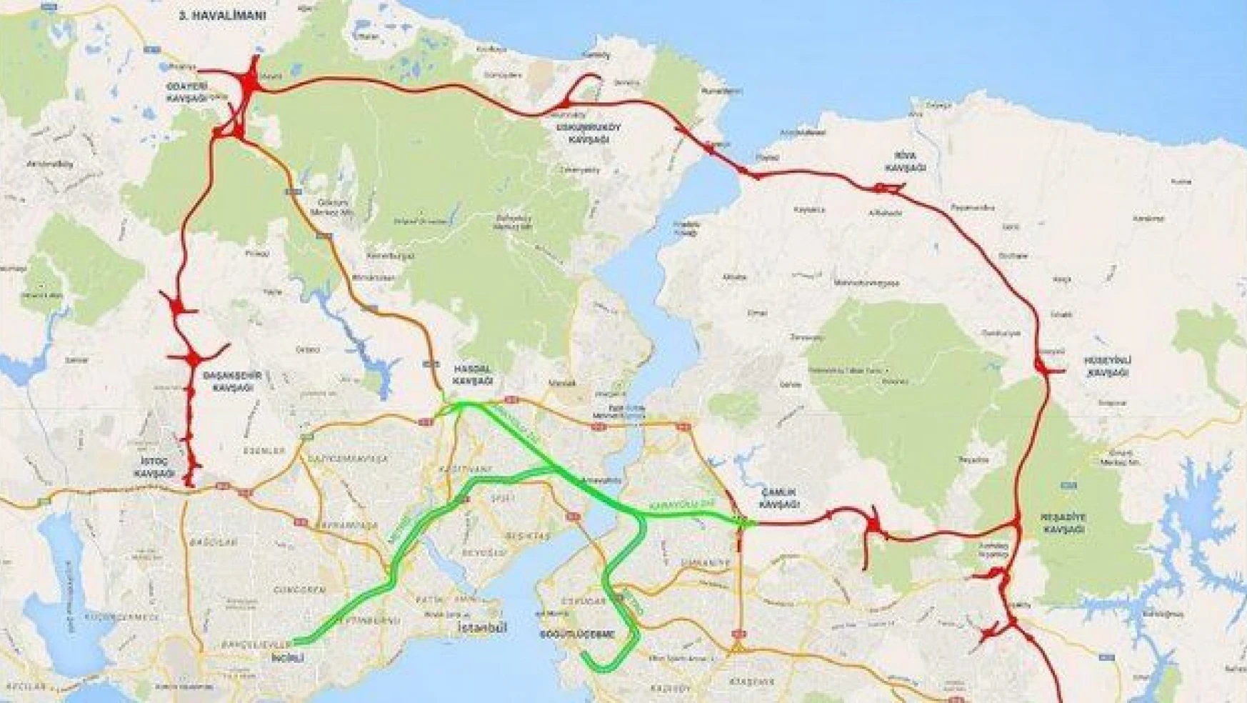 Ɖ Katlı Büyük İstanbul Tüneli' etüdü için ayrılan bütçe...