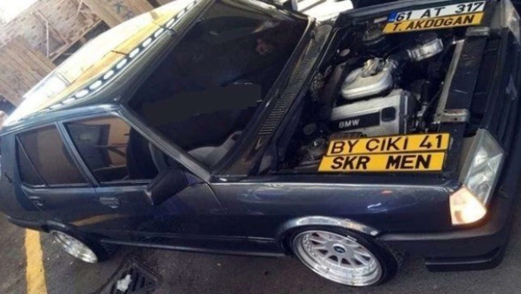 Şahin'e BMW motoru taktırıp 240 km hız yaptı, polisten kurtulamadı
