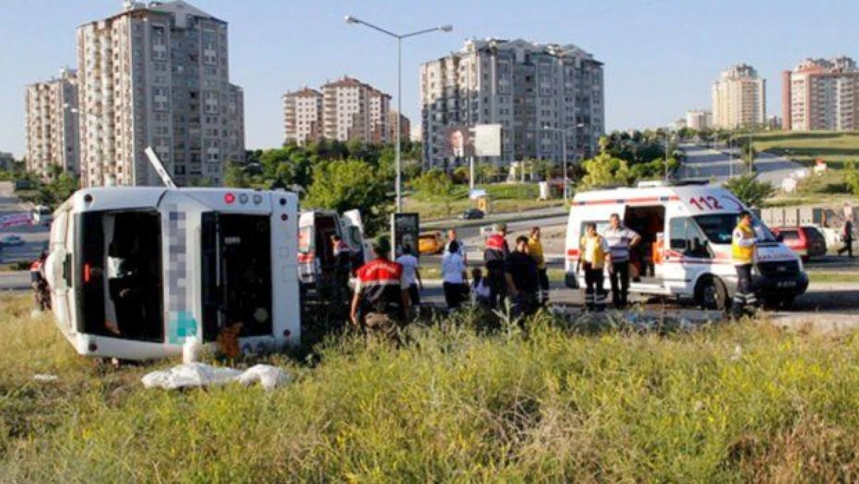 AK Parti'nin mitingi sonrası talihsiz kaza: 25 Polis yaralı