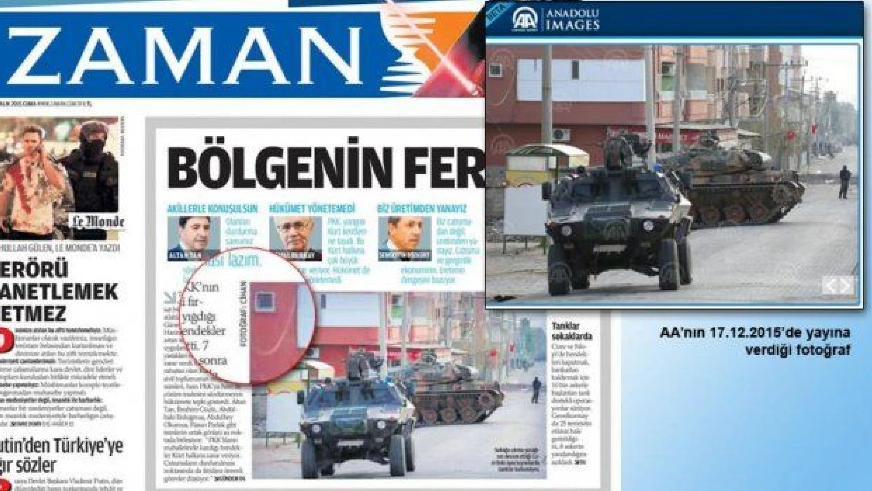 Anadolu Ajansından Zaman gazetesine dava