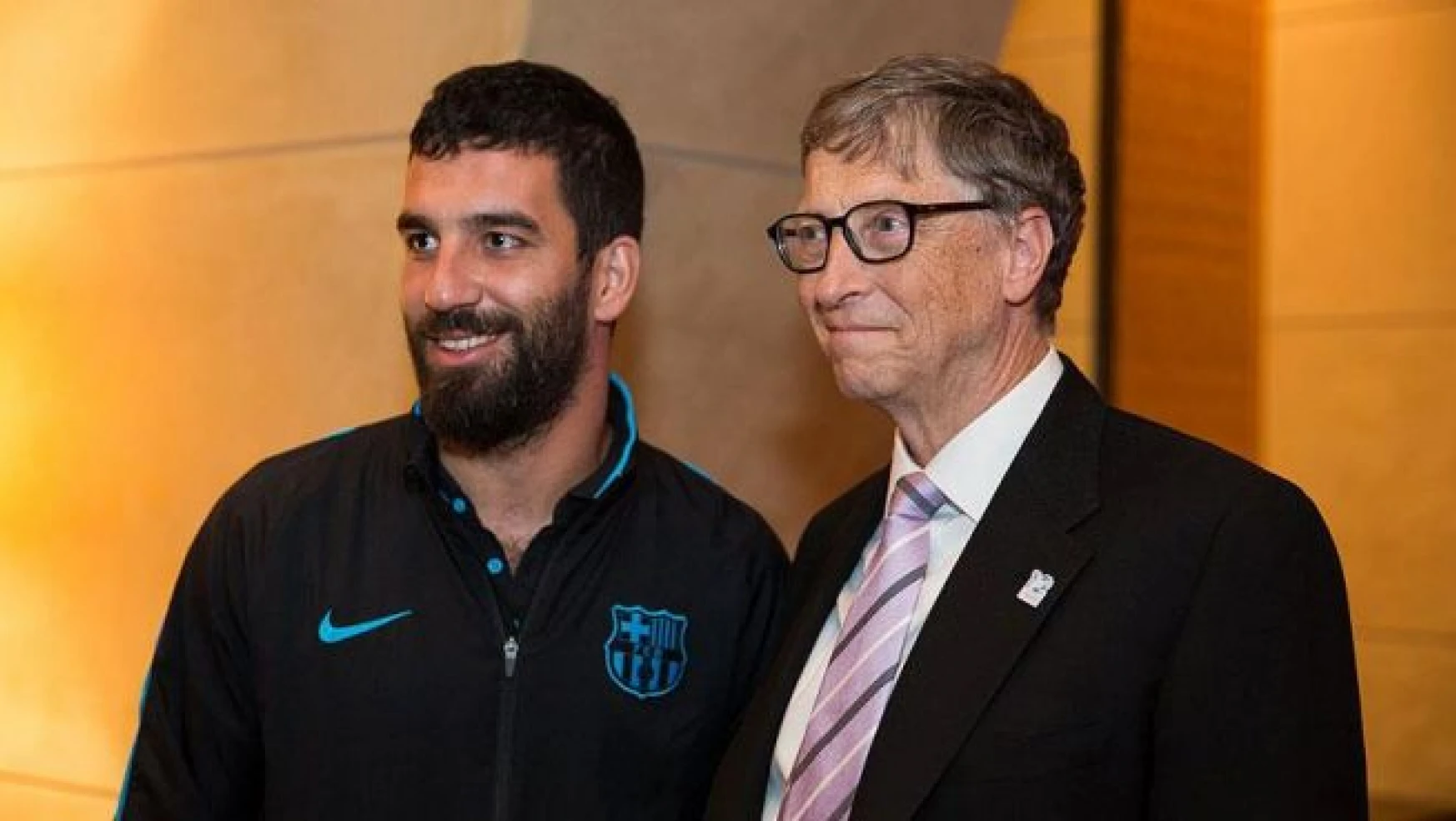 Arda Turan Bill Gates ile buluştu