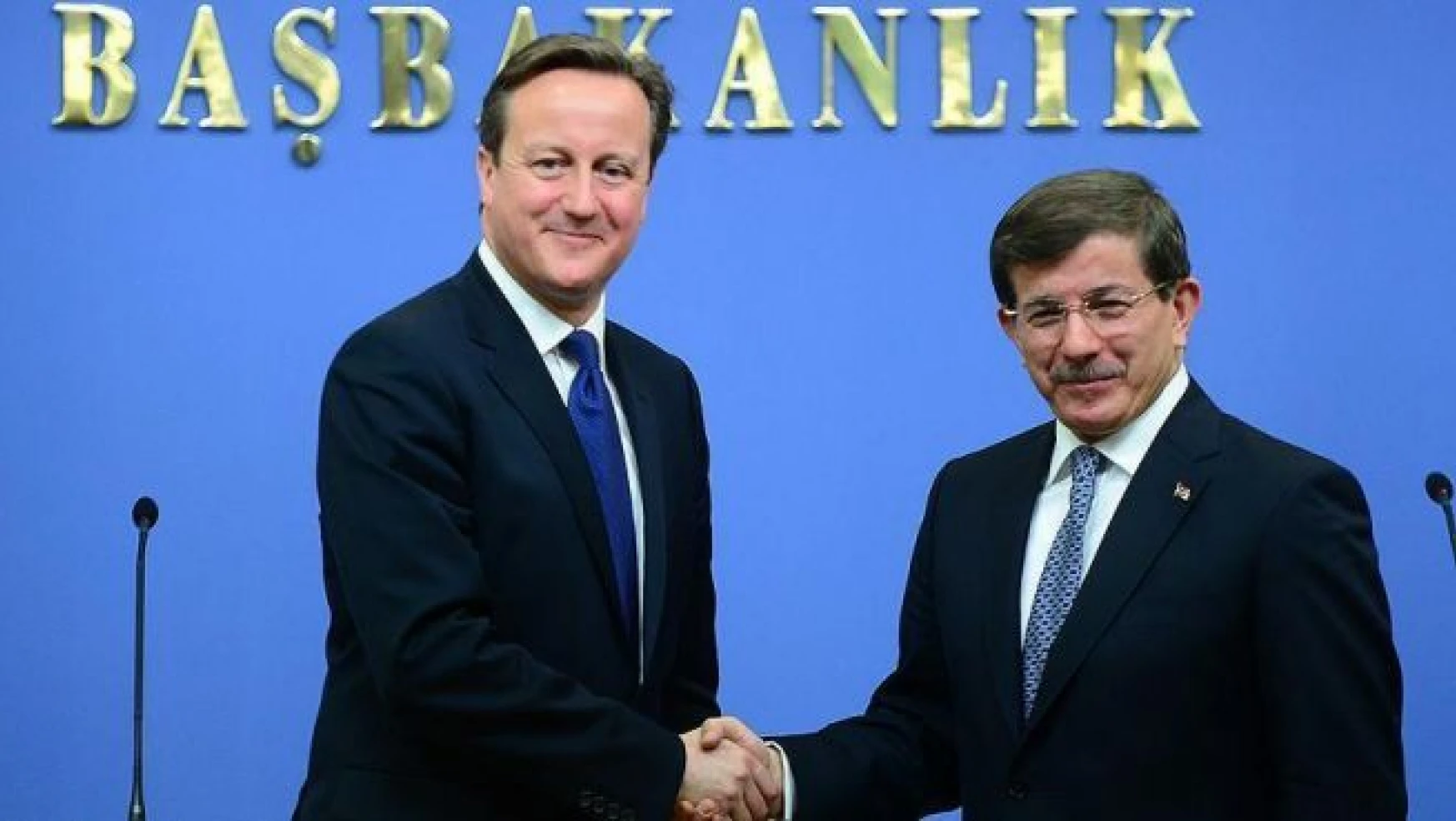 Başbakan Davutoğlu Birleşik Krallık'ı ziyaret edecek