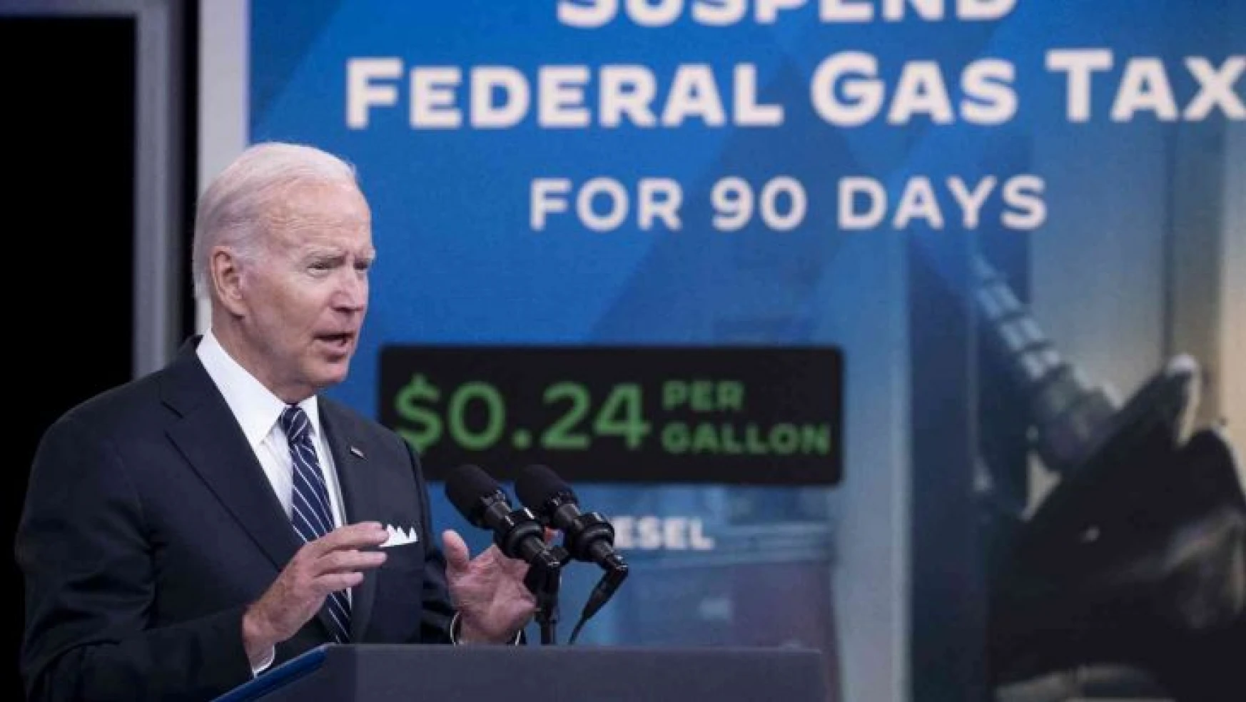 Biden'dan Kongre'ye benzinde 3 ay federal vergi muafiyeti çağrısı