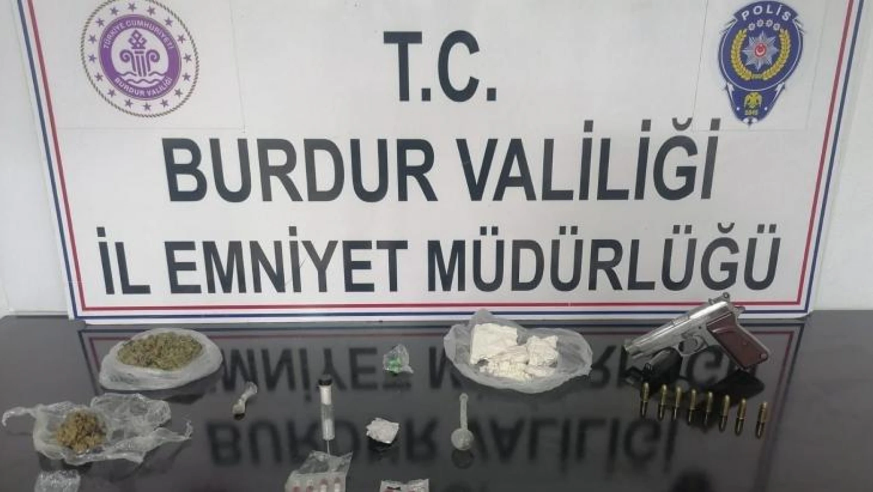 Burdur'da uyuşturucu operasyonu: 1 tutuklama