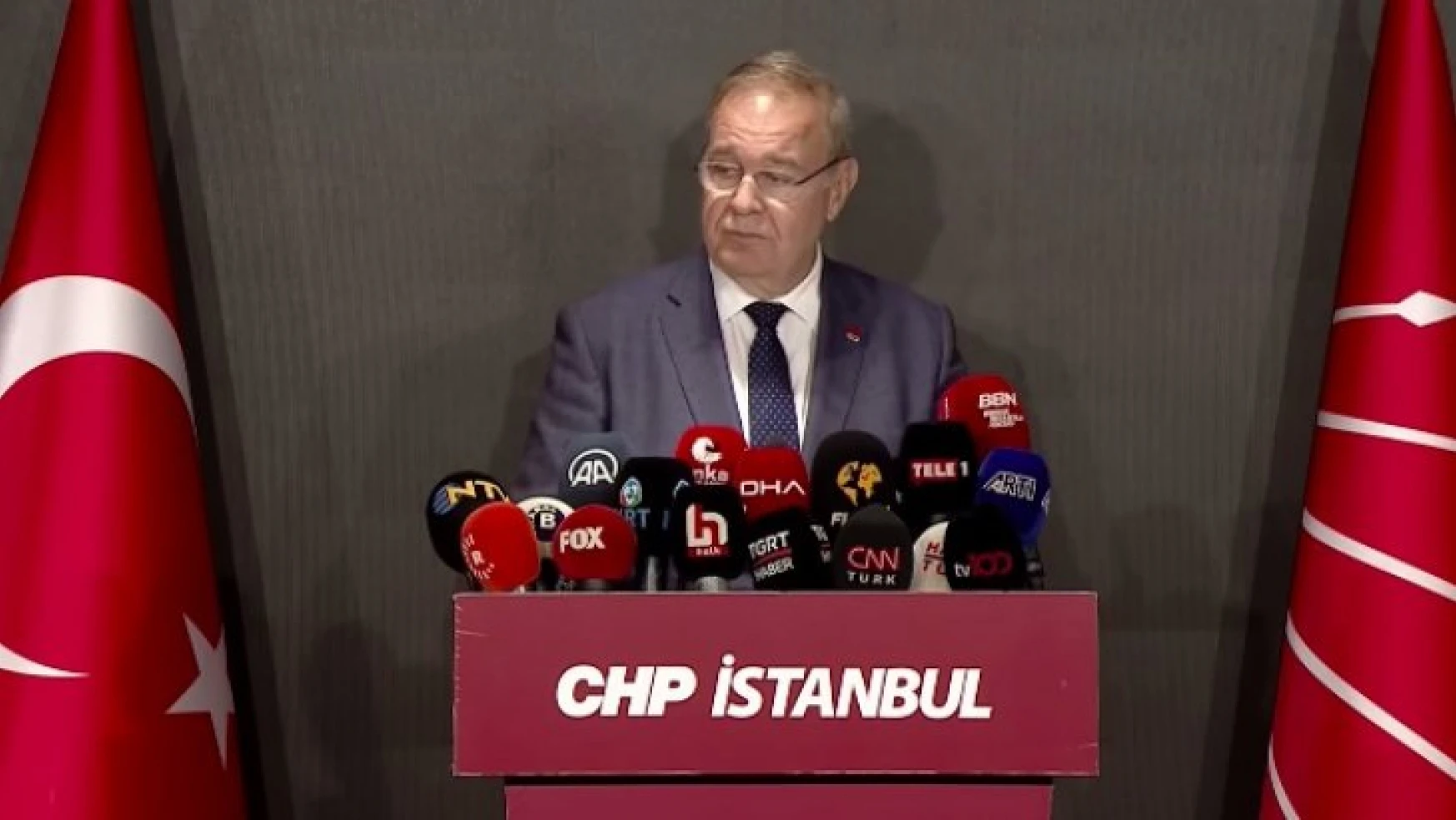 CHP'den Kaftancıoğlu mesajı: Tüm gücümüzle bu haksızlığın karşısında duracağız