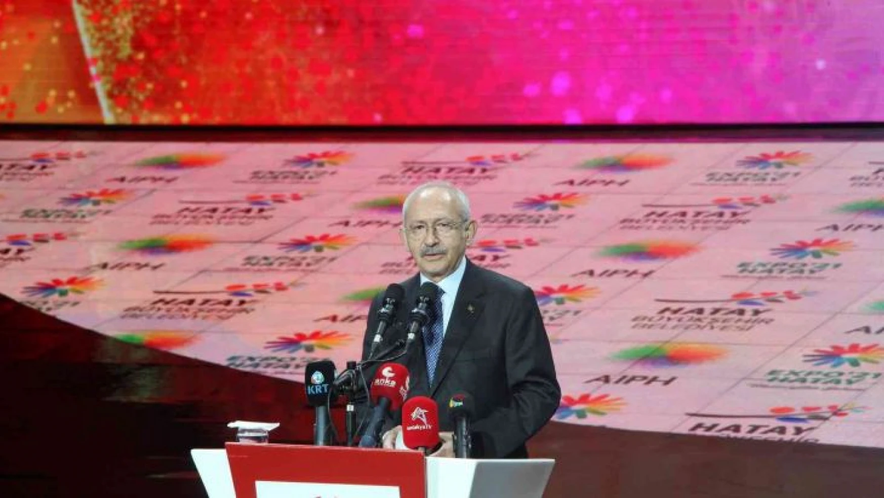 CHP Lideri Kılıçdaroğlu, EXPO 2021 Hatay'ın açılışına katıldı