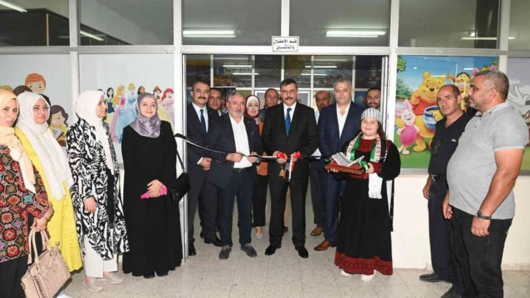 Çorum belediyesi, Filistin'in Kalkilya şehrinde kültür merkezi açtı
