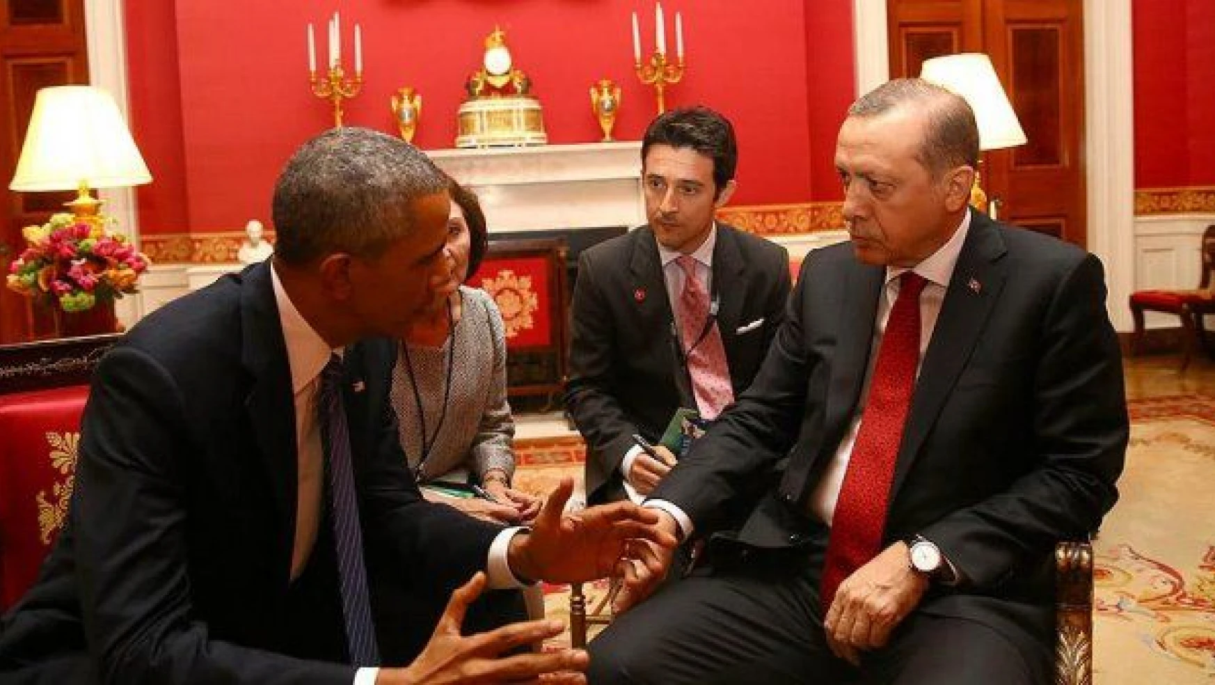 Cumhurbaşkanı Erdoğan, ABD Başkanı Obama ile bir araya geldi