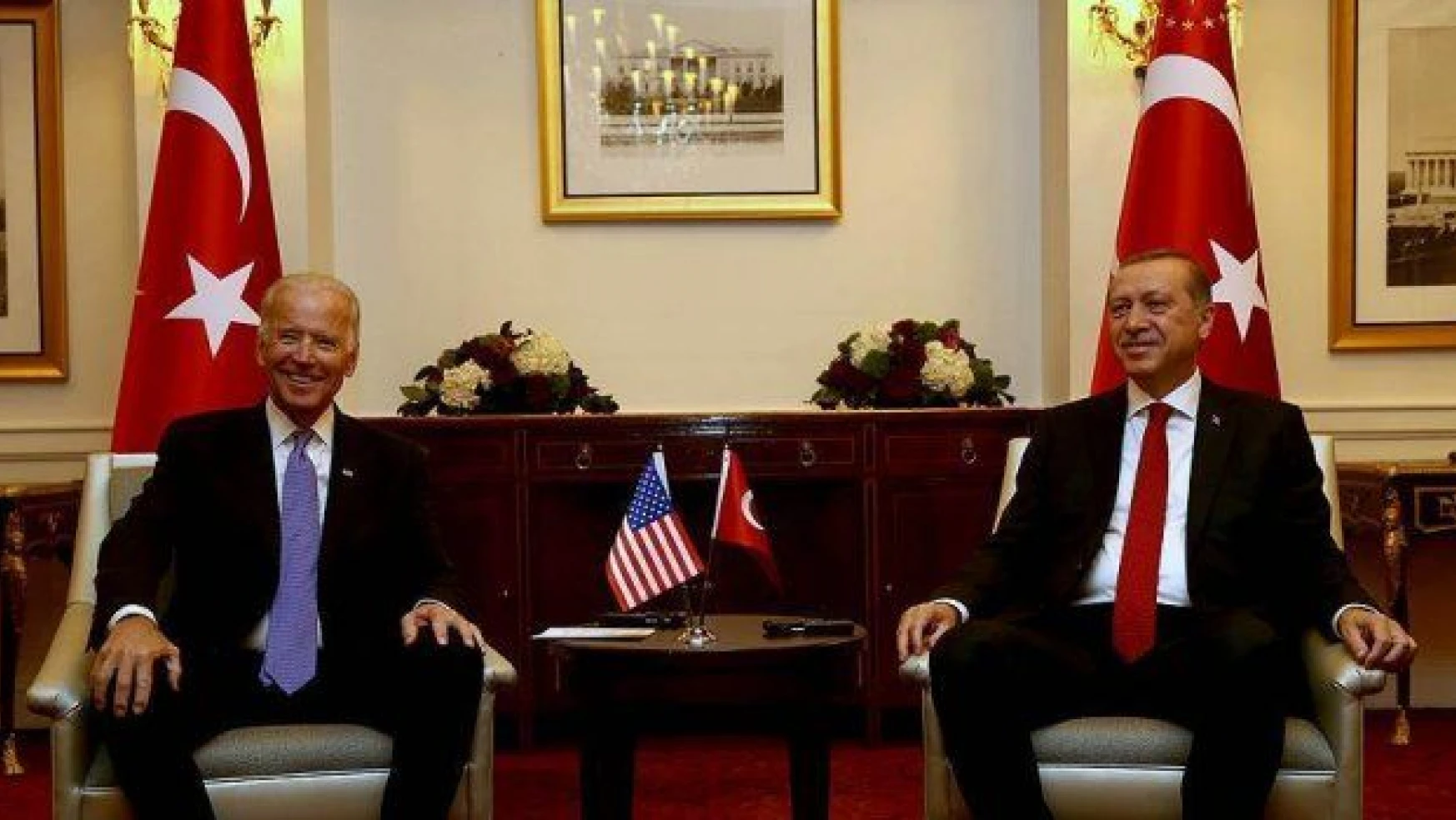 Cumhurbaşkanı Erdoğan ABD'de Biden'ı kabul etti