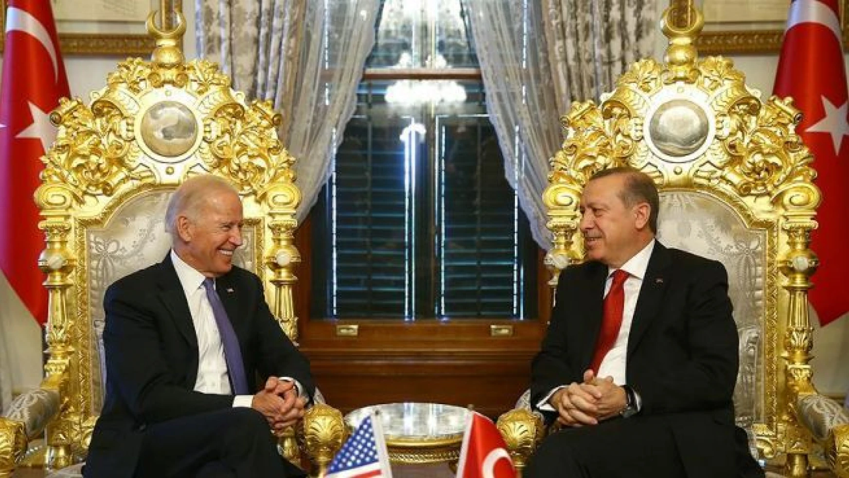 Cumhurbaşkanı Erdoğan, Biden'i kabul etti