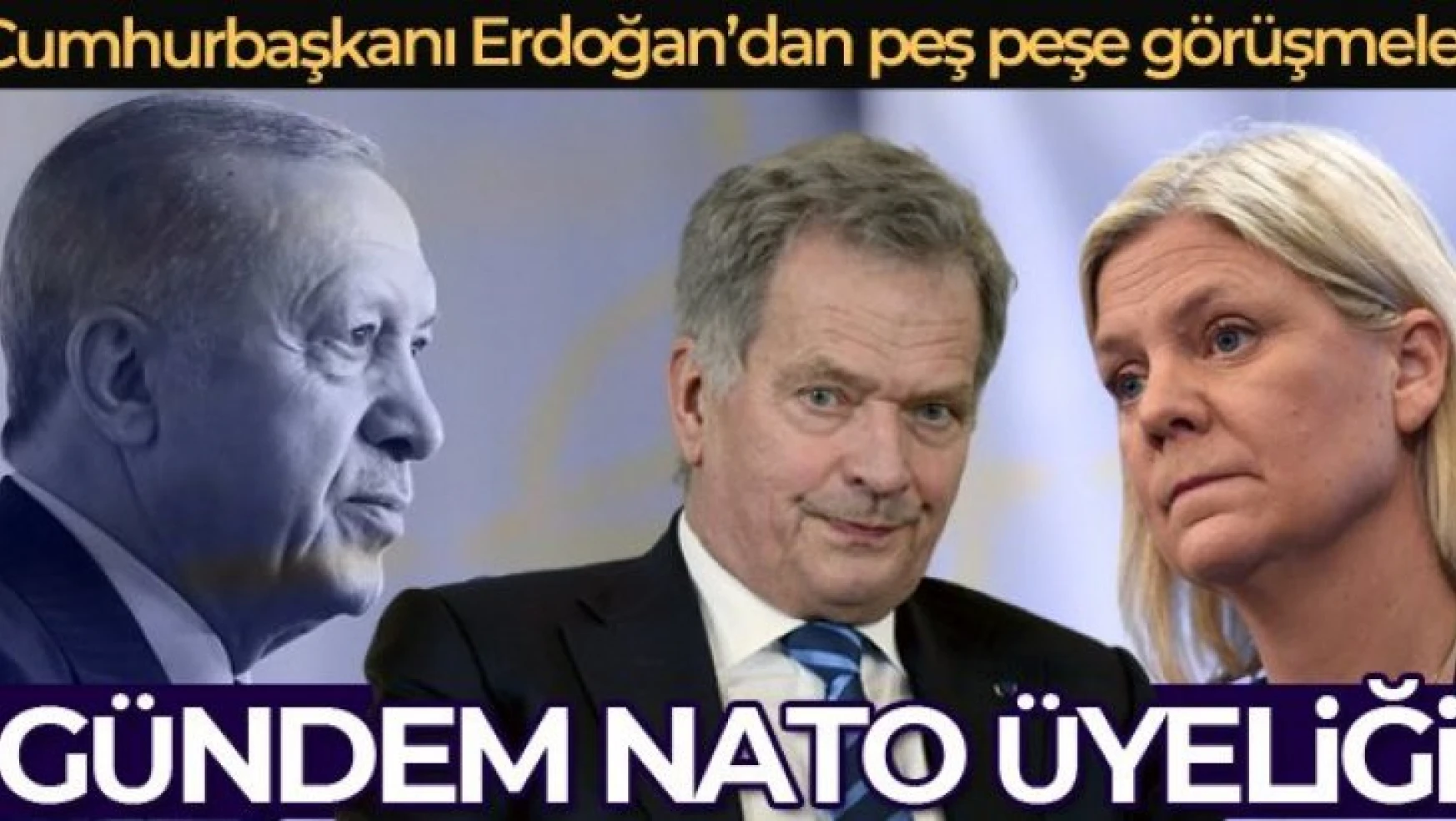 Cumhurbaşkanı Erdoğan'dan peş peşe kritik görüşmeler: Gündem NATO