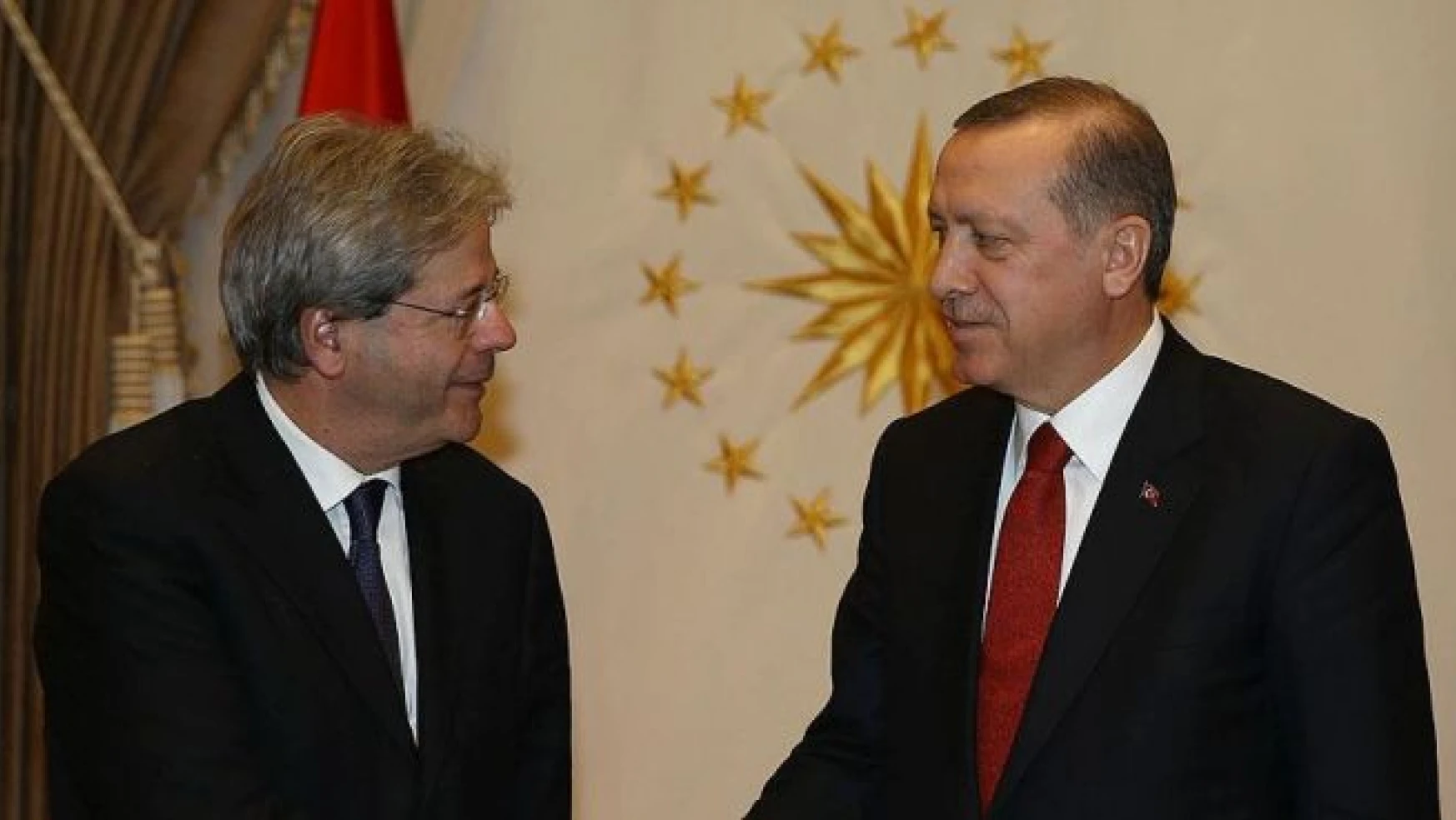 Cumhurbaşkanı Erdoğan İtalyan Dışişleri Bakanı'nı kabul etti