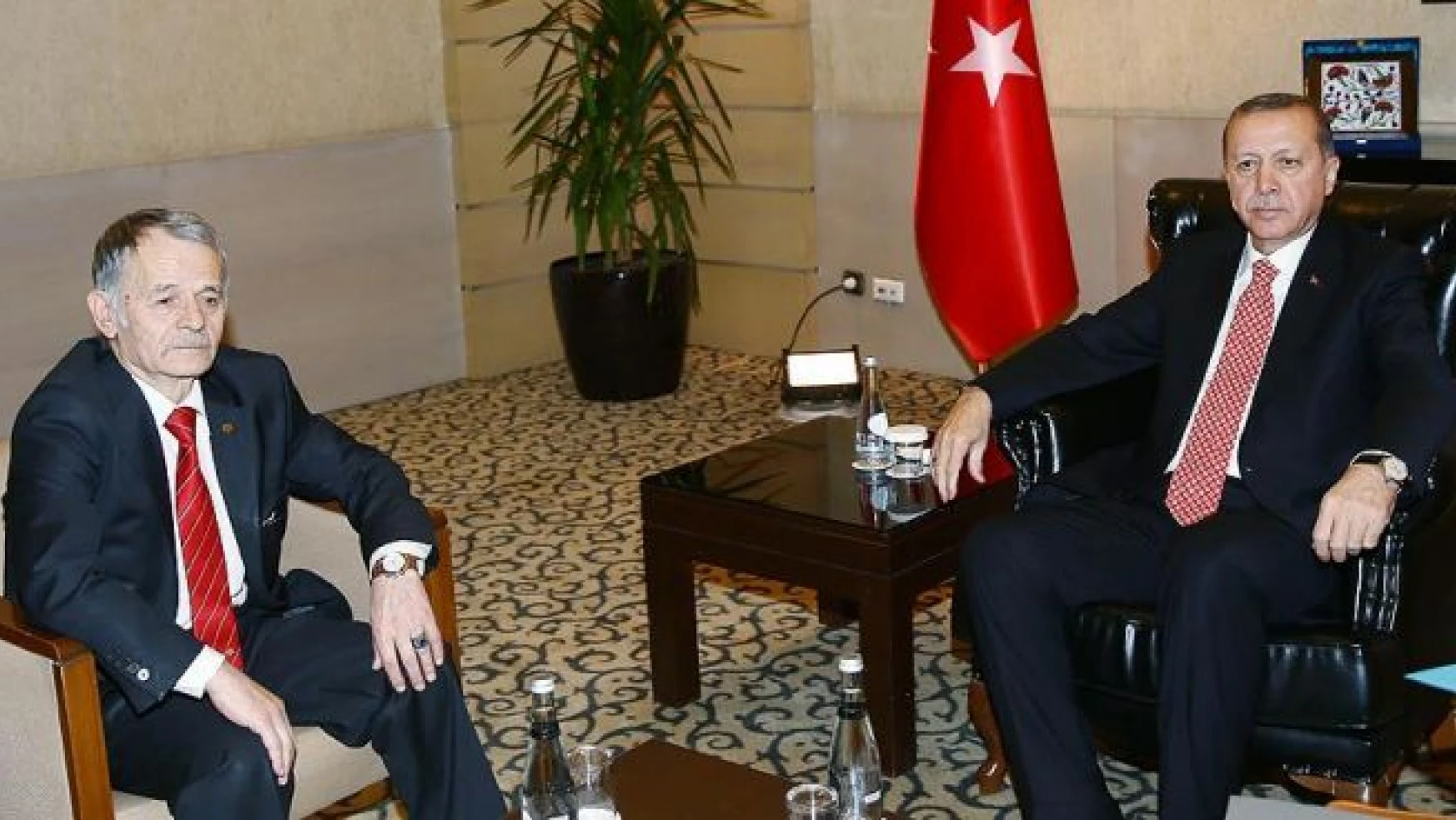 Cumhurbaşkanı Erdoğan Kırımoğlu'nu kabul etti
