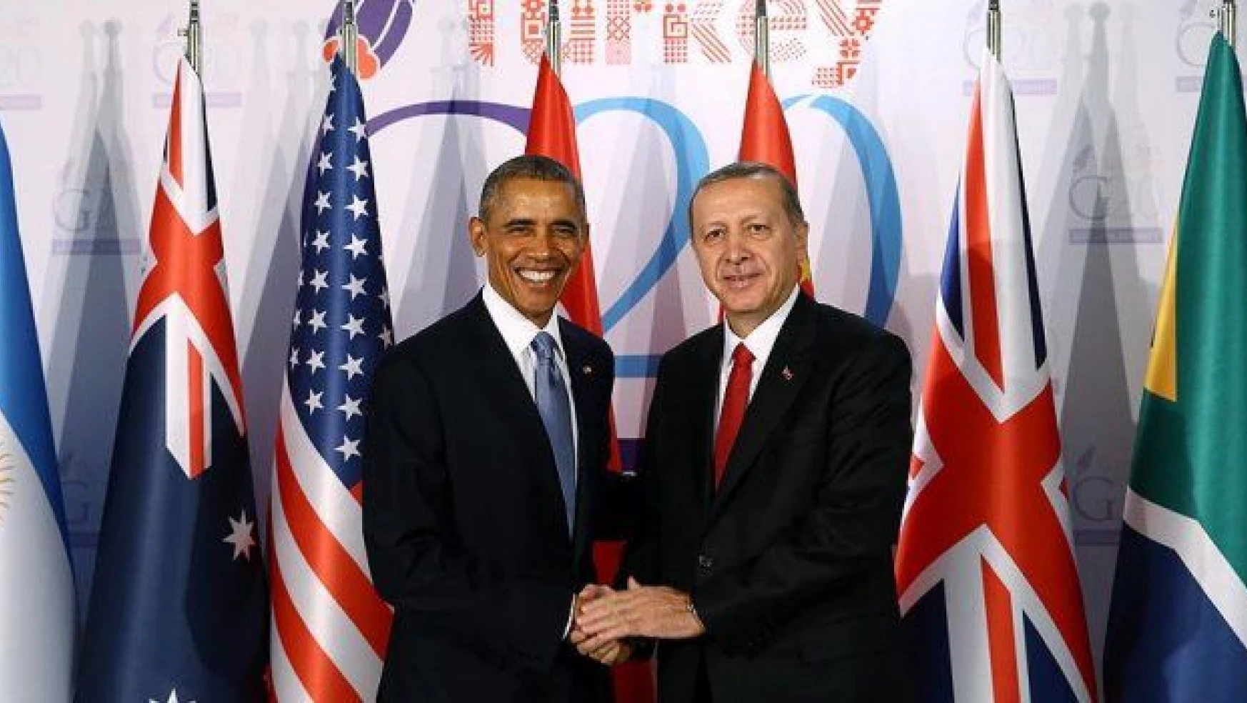 Cumhurbaşkanı Erdoğan, Obama görüşmesi başladı