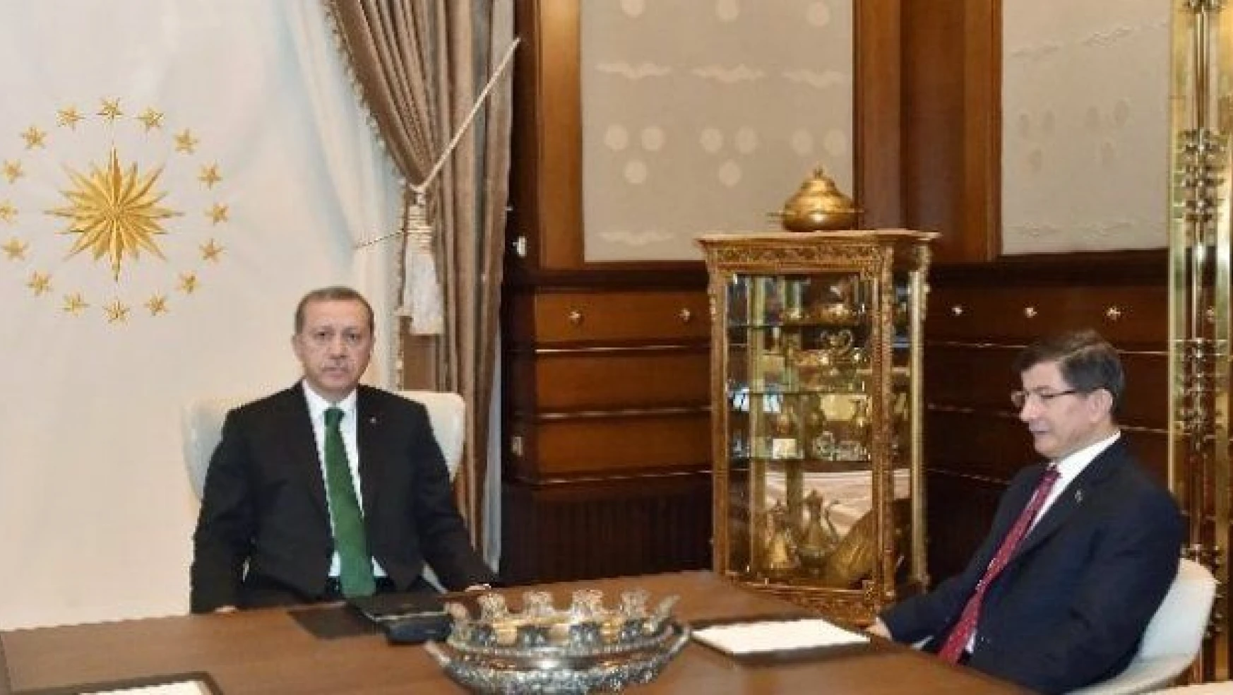 Erdoğan-Davutoğlu görüşmesi sona erdi