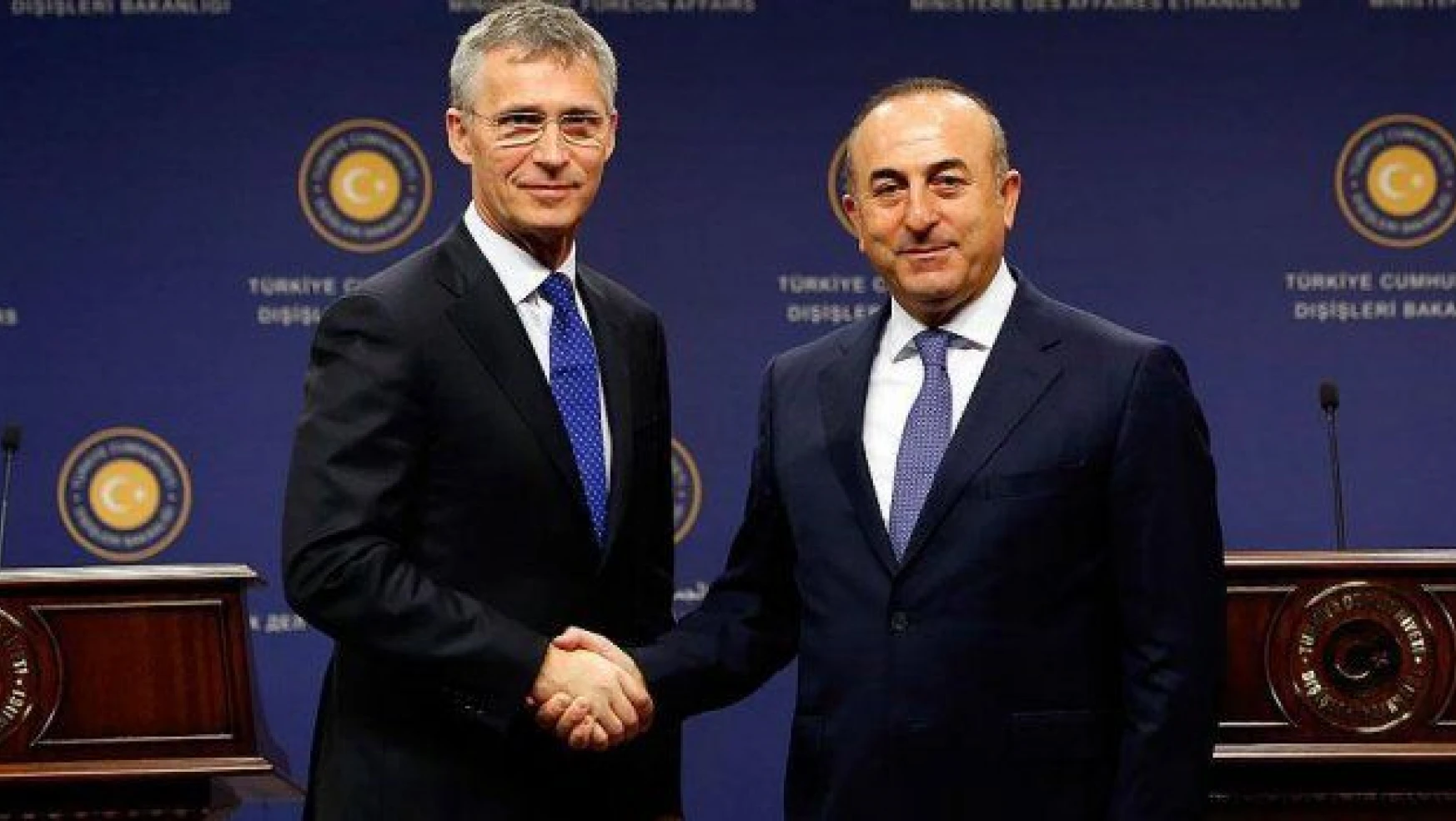 Dışişleri Bakanı Çavuşoğlu NATO Genel Sekreteri Stoltenberg ile görüştü 
