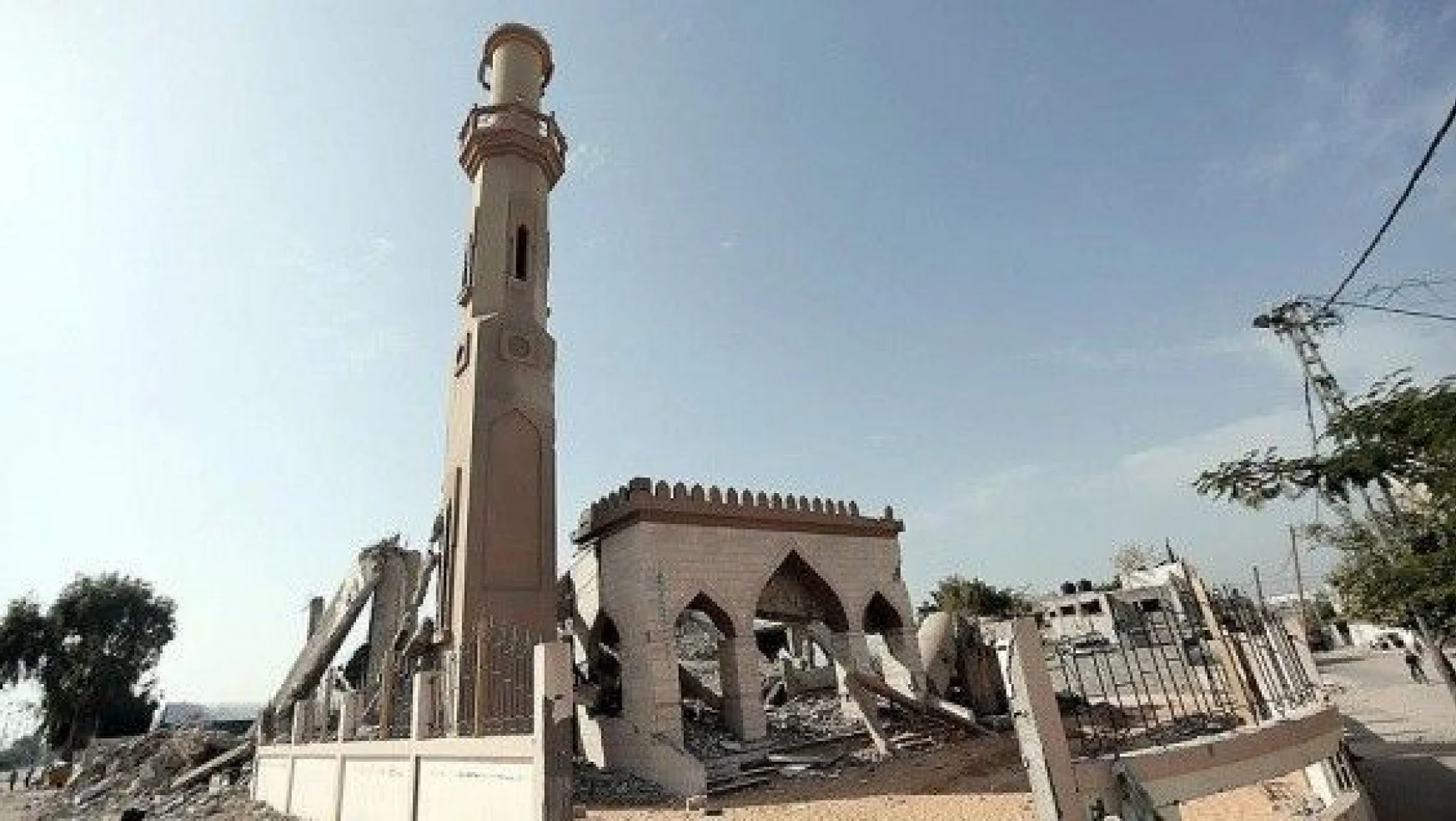 Diyanet Gazze'de yıkılan 9 camiyi yeniden inşa edecek