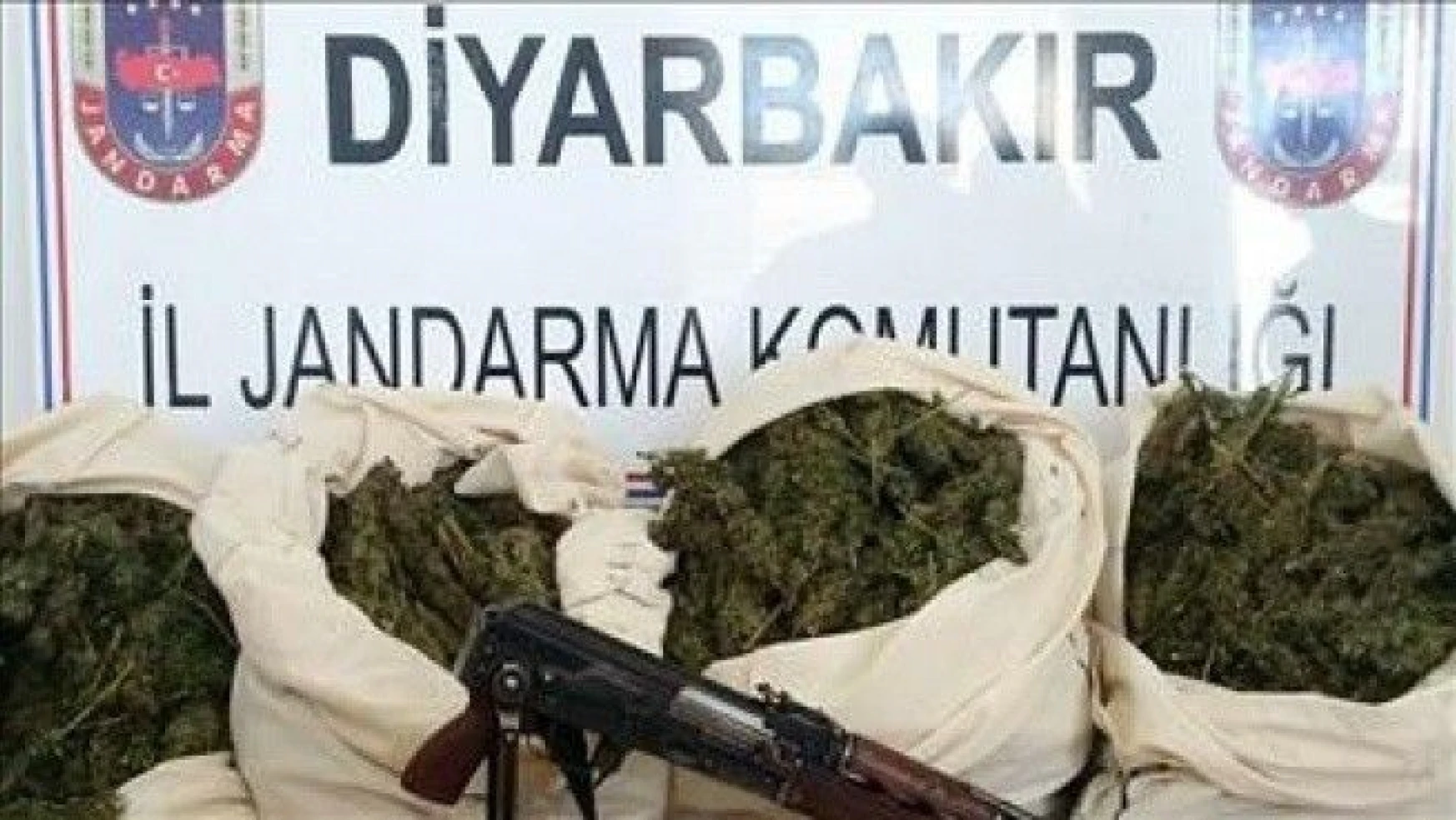 Diyarbakır'da 73 kilo esrar yakalandı