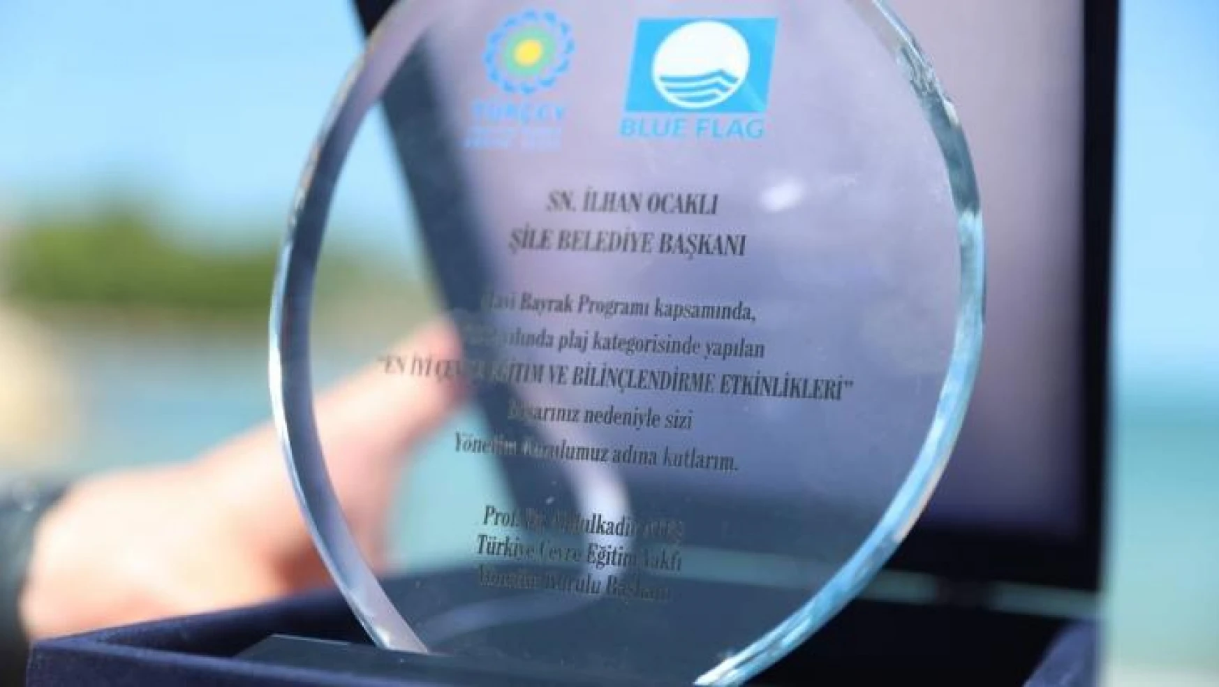 En İyi Çevre Eğitim Etkinlikleri Ödülü Şile Belediyesi'nin