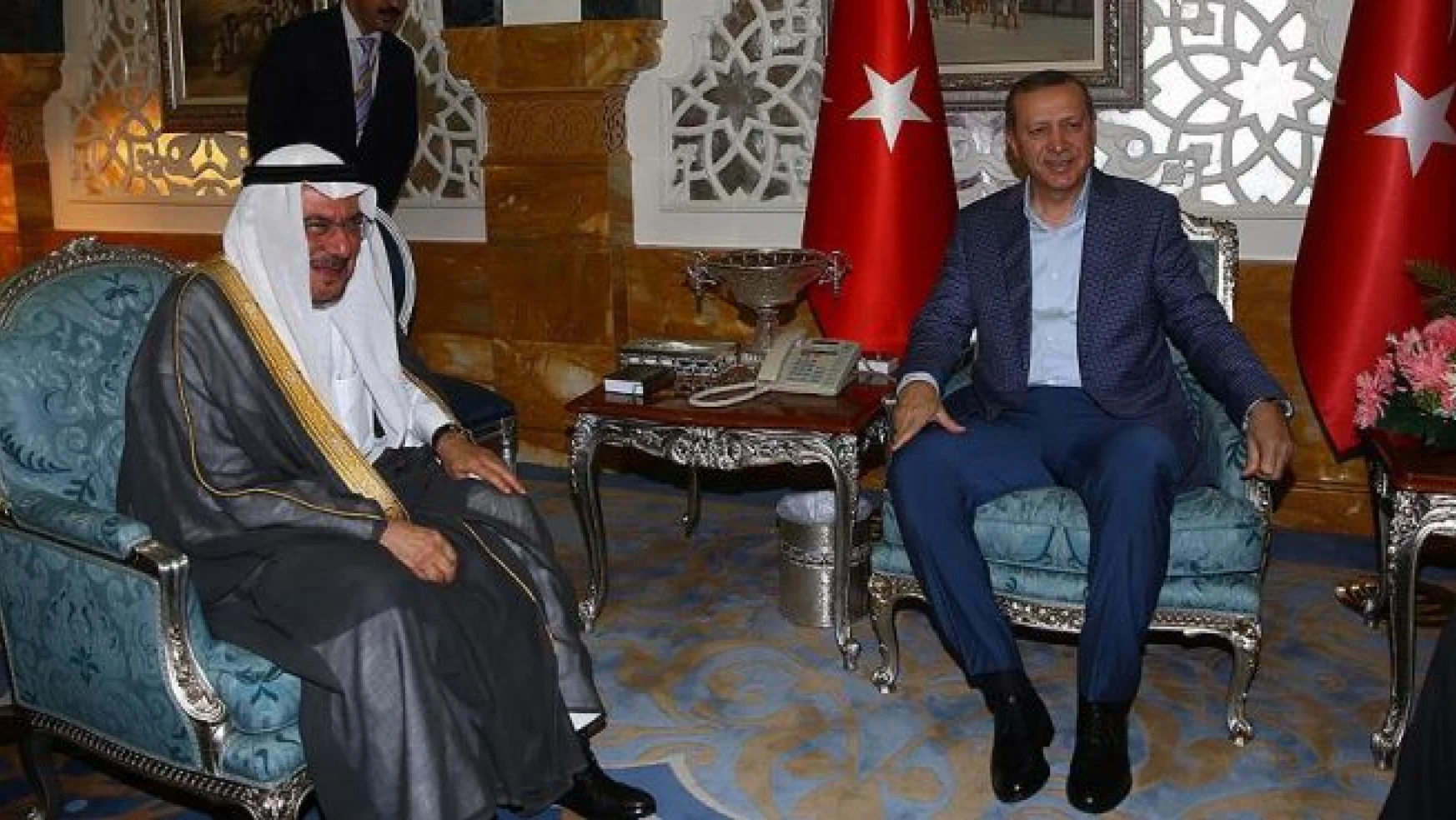 Erdoğan İİT Genel Sekreteri Medeni'yi kabul etti