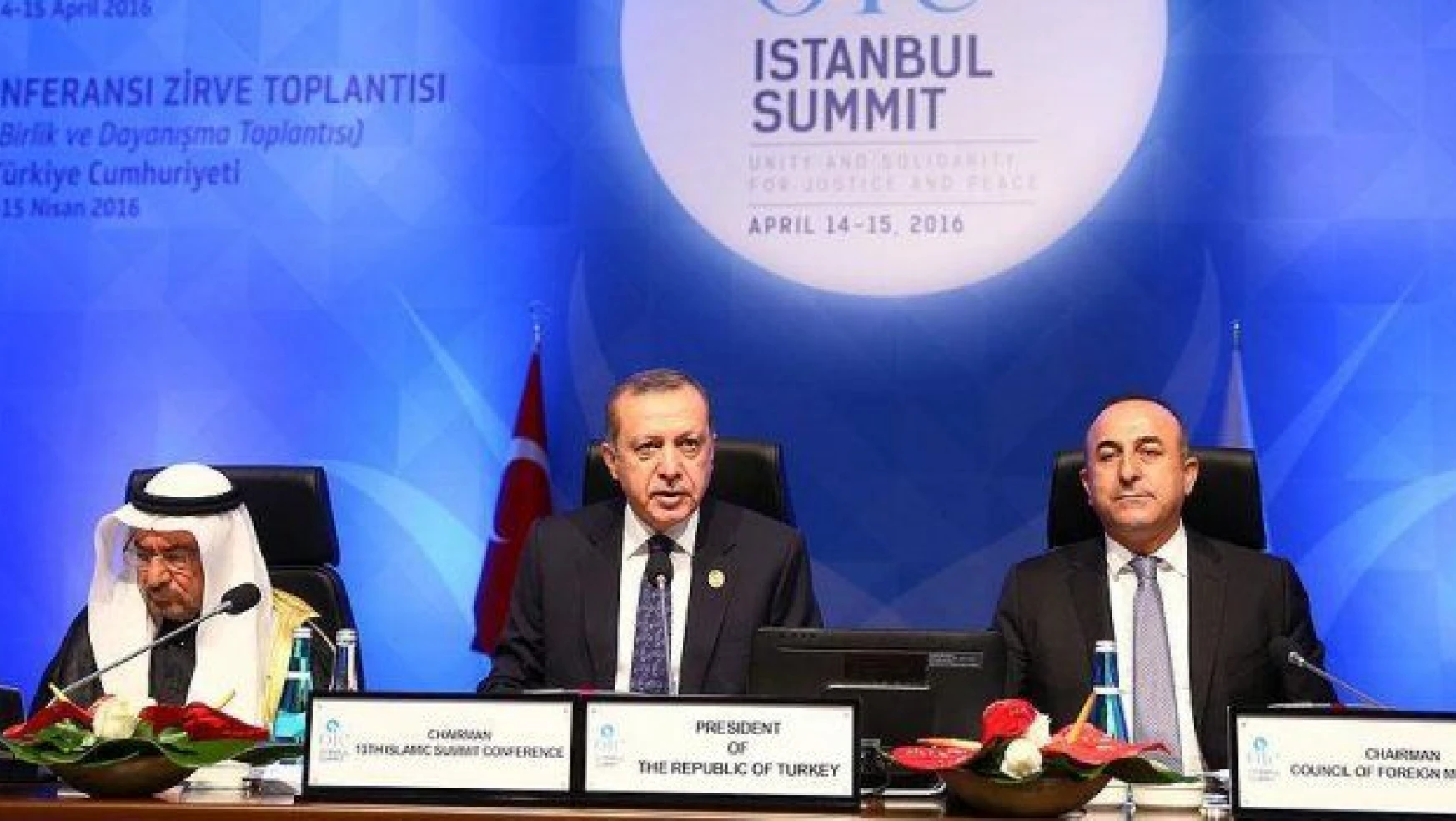 Erdoğan İslam İşbirliği Teşkilatı'nın kapanış konuşmasını yaptı