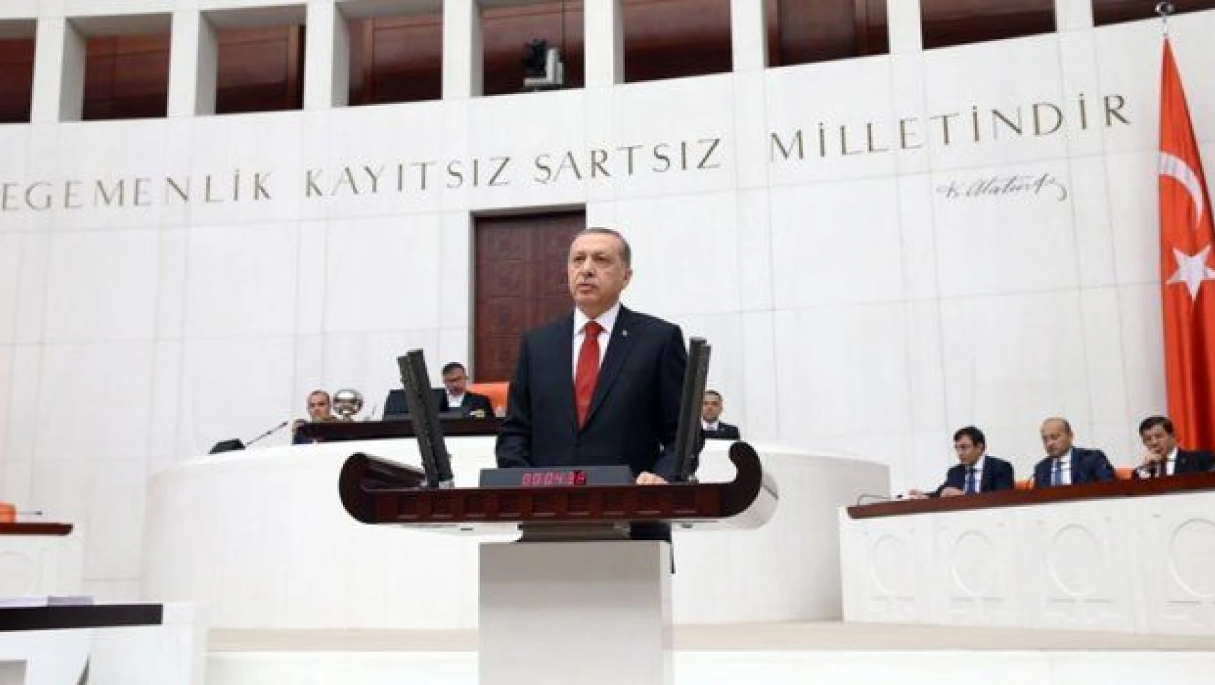 Erdoğan, Meclis Genel Kurulunda konuştu