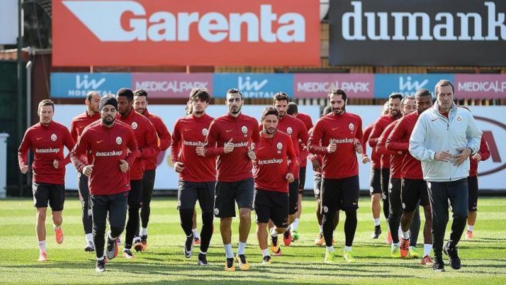 Galatasaray'da Lazio mesaisi başladı