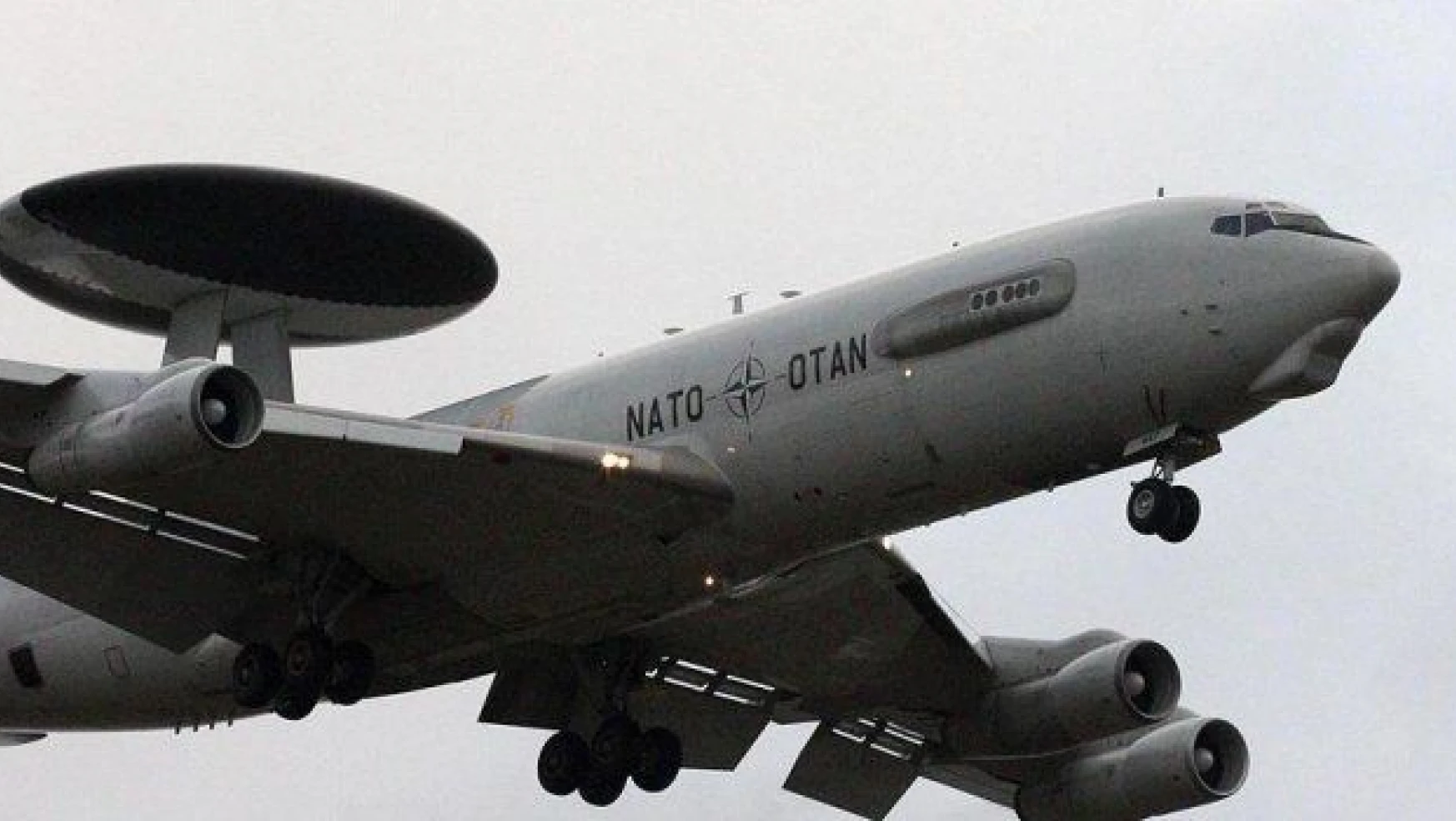 Genelkurmay Başkanlığı: NATO AWACS uçağı Türk hava sahasında görevde