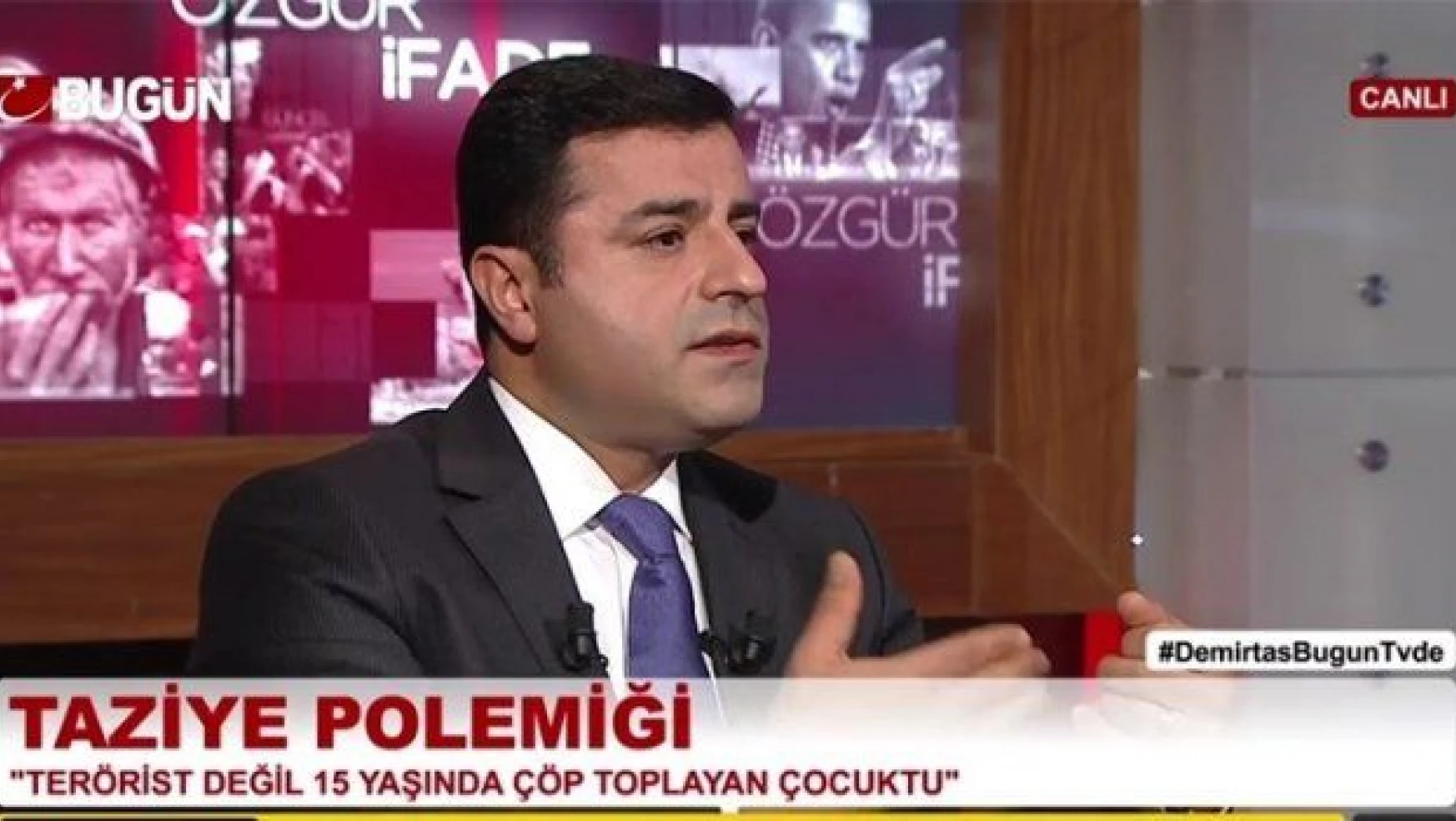 Gülen destekçisi kanalda Selahattin Demirtaş şov!