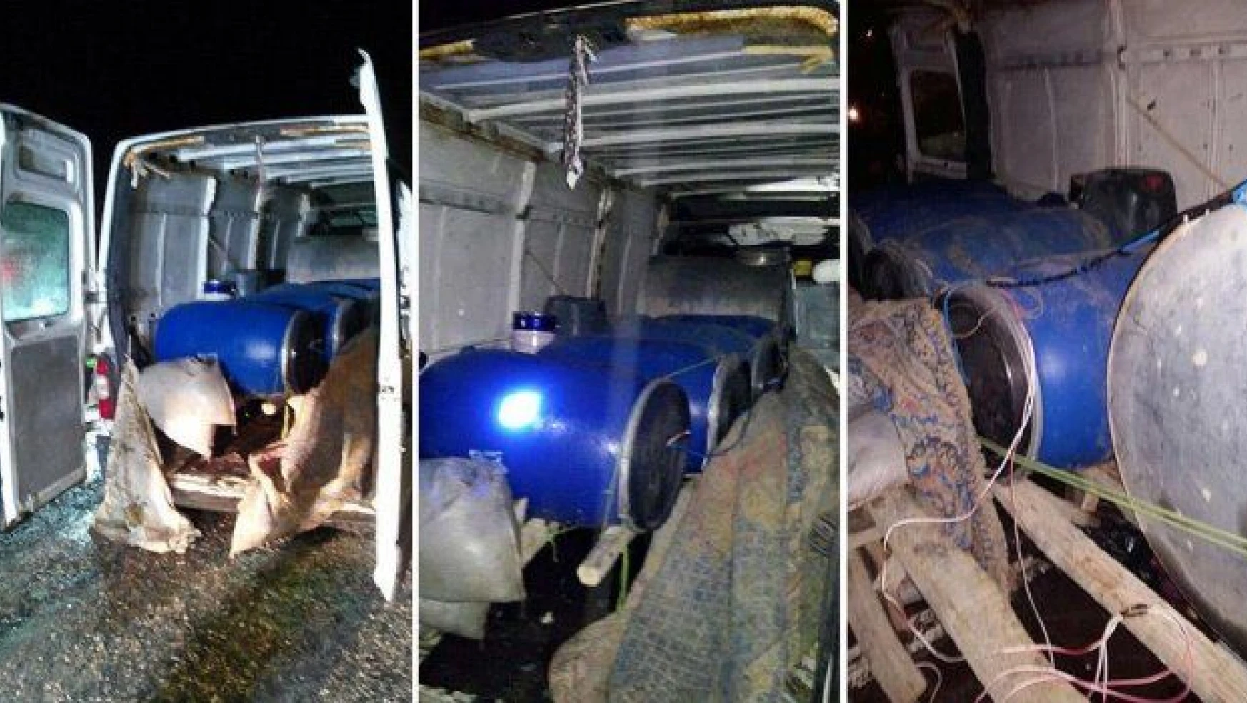 Mardin'de patlayıcı yüklü minibüs ele geçirildi