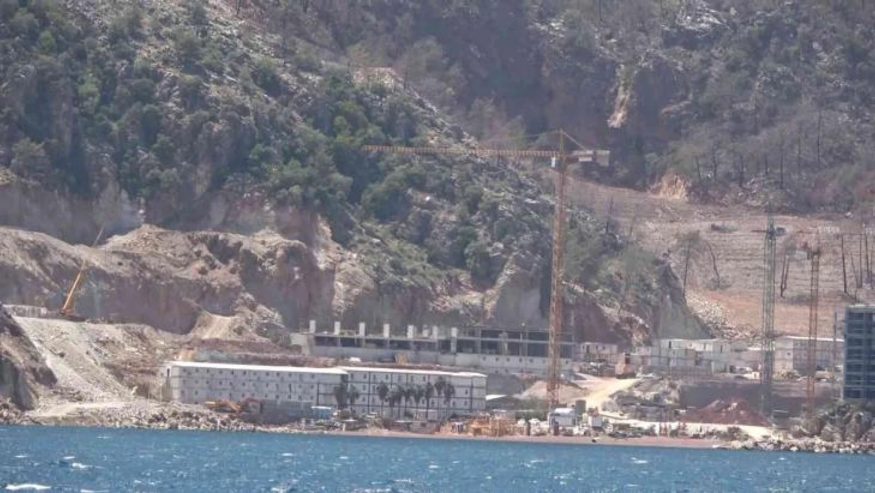 Marmaris Belediyesi'nden otel inşaatını son durumu ile ilgili açıklama