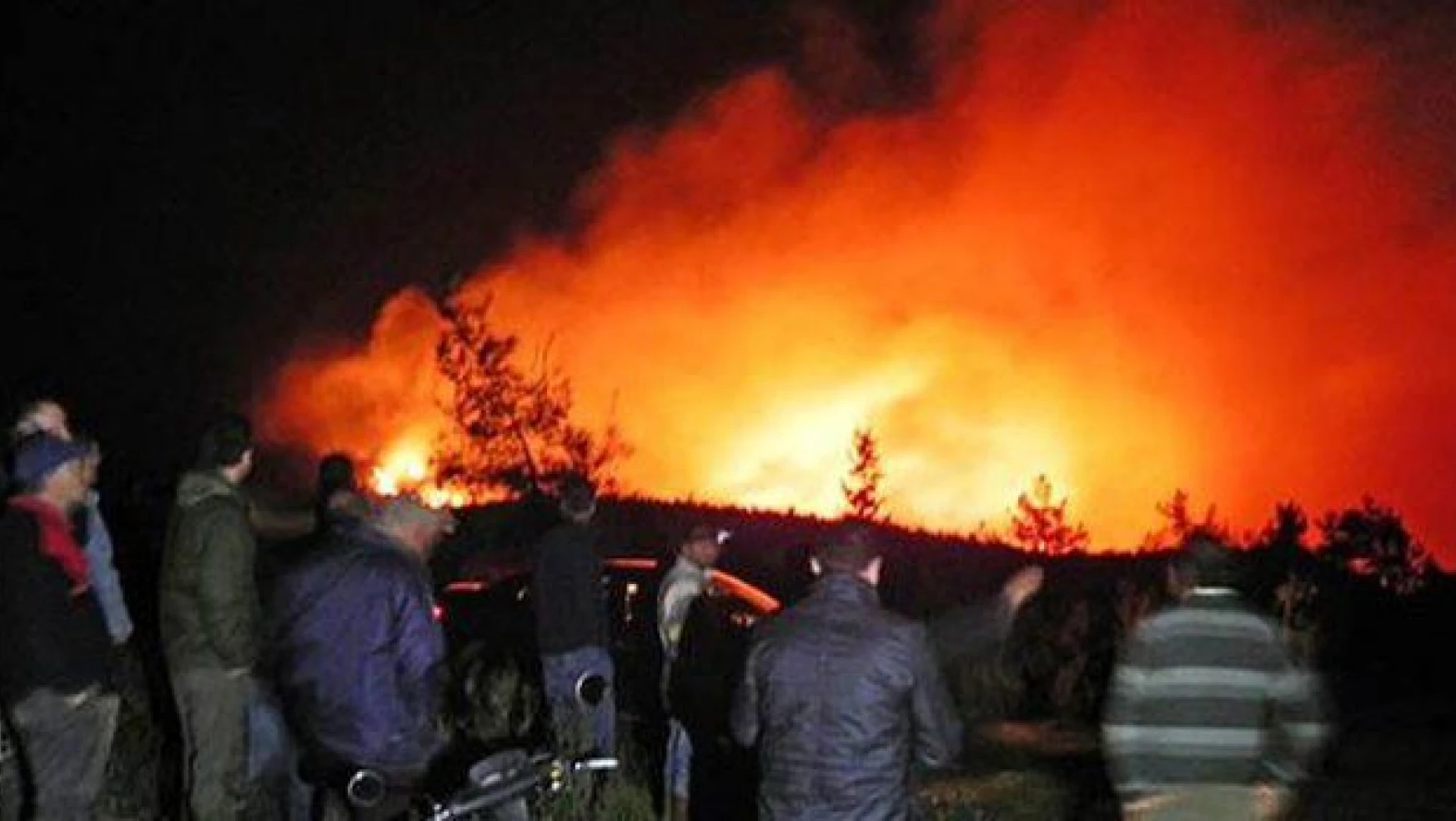 Marmaris'teki orman yangını büyüyor!