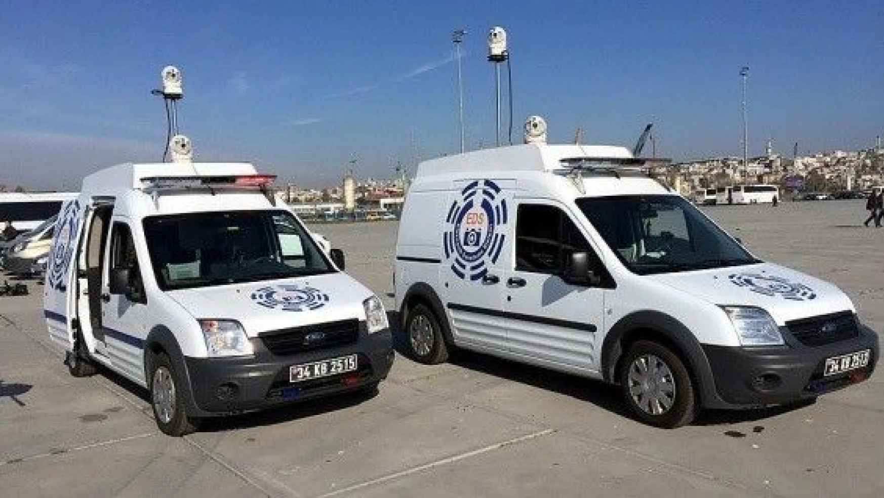 Mobil EDS araçları İstanbul yollarında