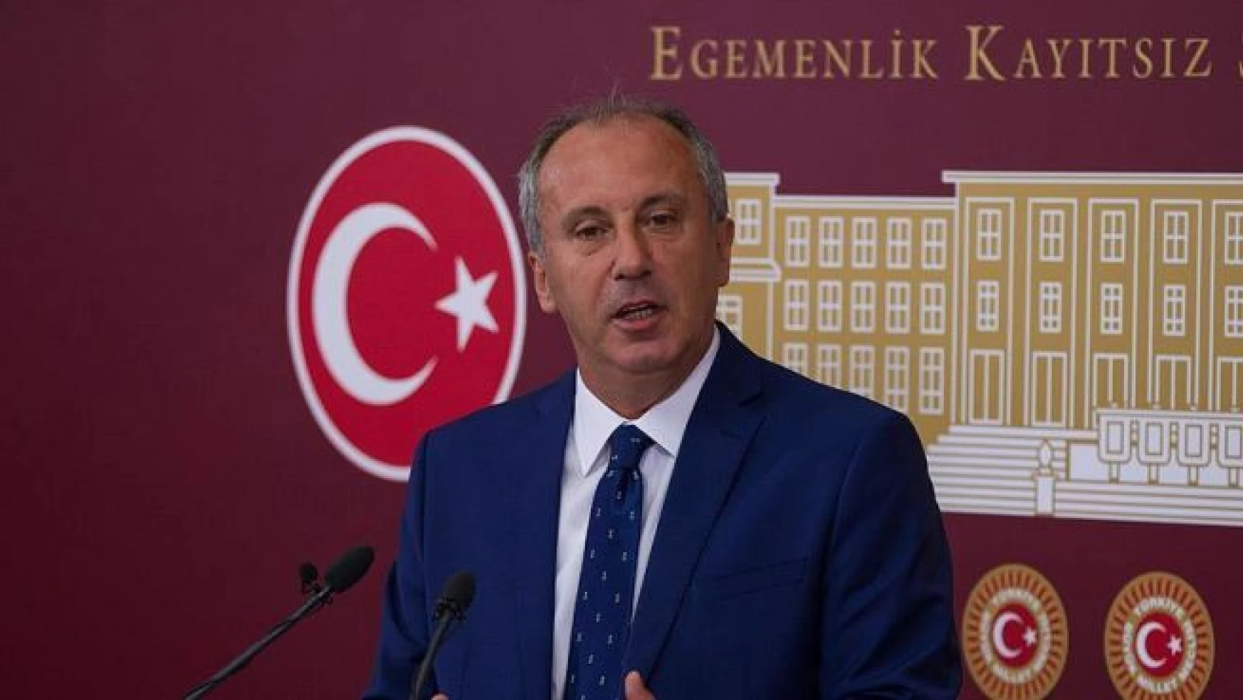 Muharrem İnce, CHP Genel Başkanlığına aday olmayacağını açıkladı