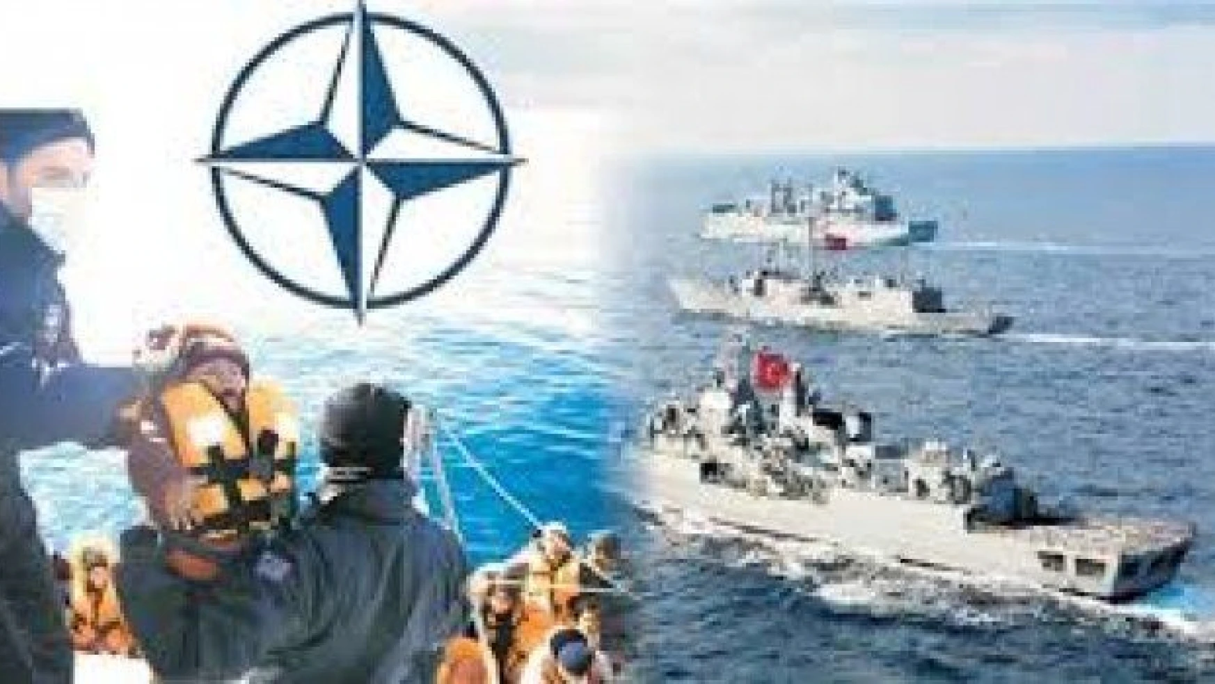 NATO Ege Denizi'nde insan kaçakçılığı avına başlıyor