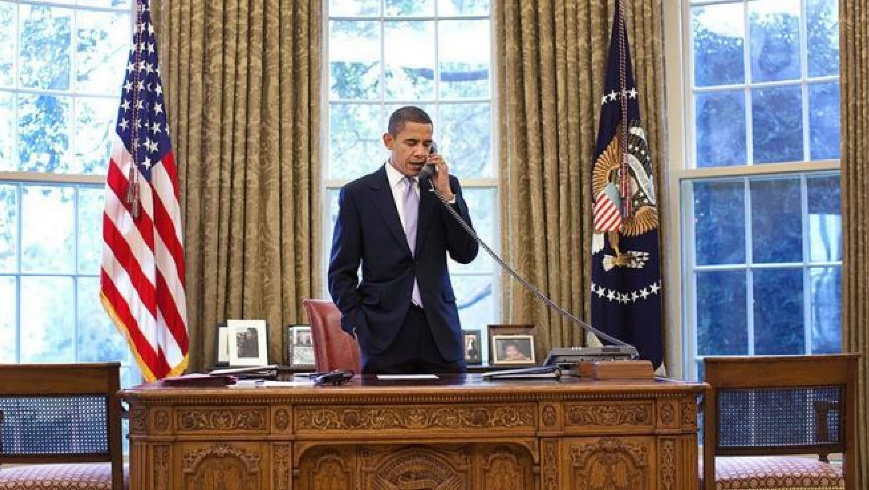 Obama 'uzun menzilli füze fırlatılması'nı telefonda görüştü