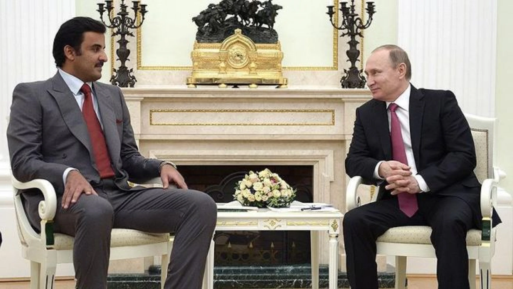 Putin, Katar Emiri Al Sani ile telefonda görüştü