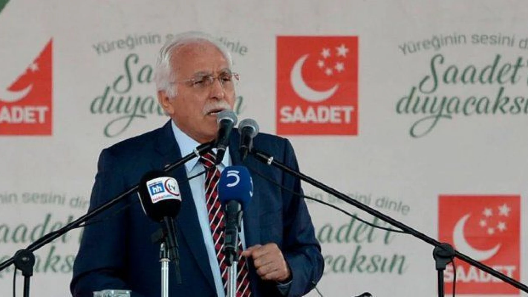 Saadet Partisinin İstanbul mitingi