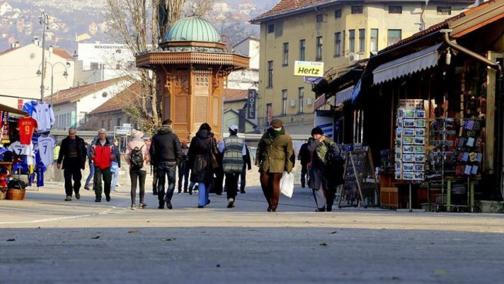 'Saraybosna'nın kalbi' Başçarşı yenilendi