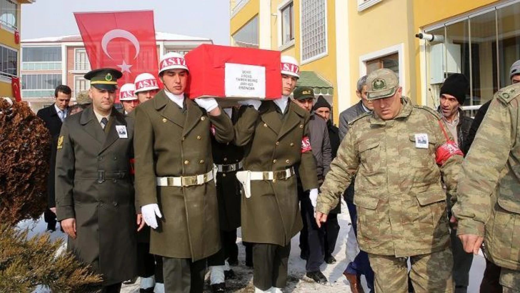 Şehit Jandarma Astsubay Meriç son yolculuğuna uğurlandı