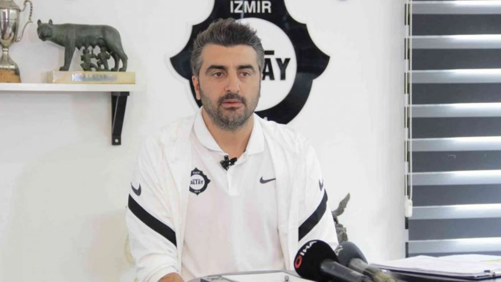 Sinan Kaloğlu: 'Altay Spor Kulübü hiçbir zaman sahipsiz kalmaz'