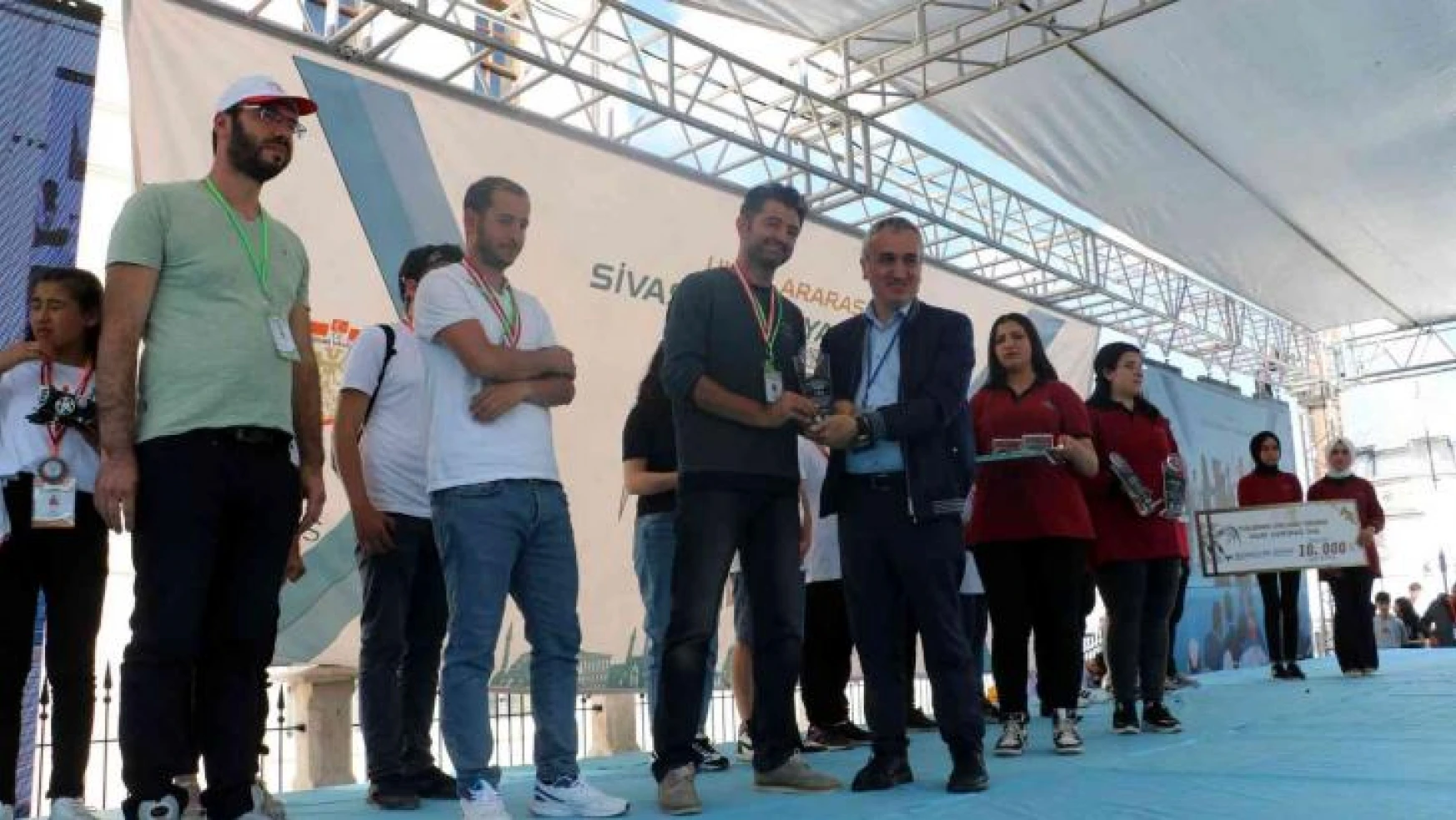 Sivas'ta Uluslararası Robot Yarışması düzenlendi