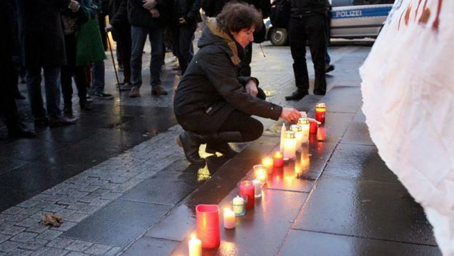 Sultanahmet'teki terör saldırısı Almanya'da protesto edildi
