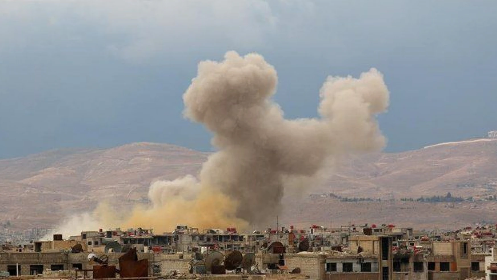 Suriye ordusunun Duma'ya düzenlediği saldırıda 14 sivil öldü