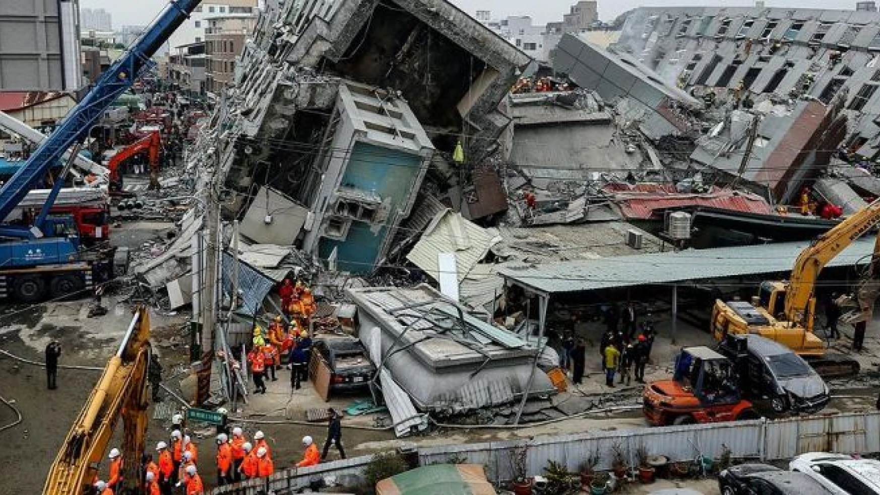 Tayvan'daki depremde ölü sayısı 36'ya yükseldi