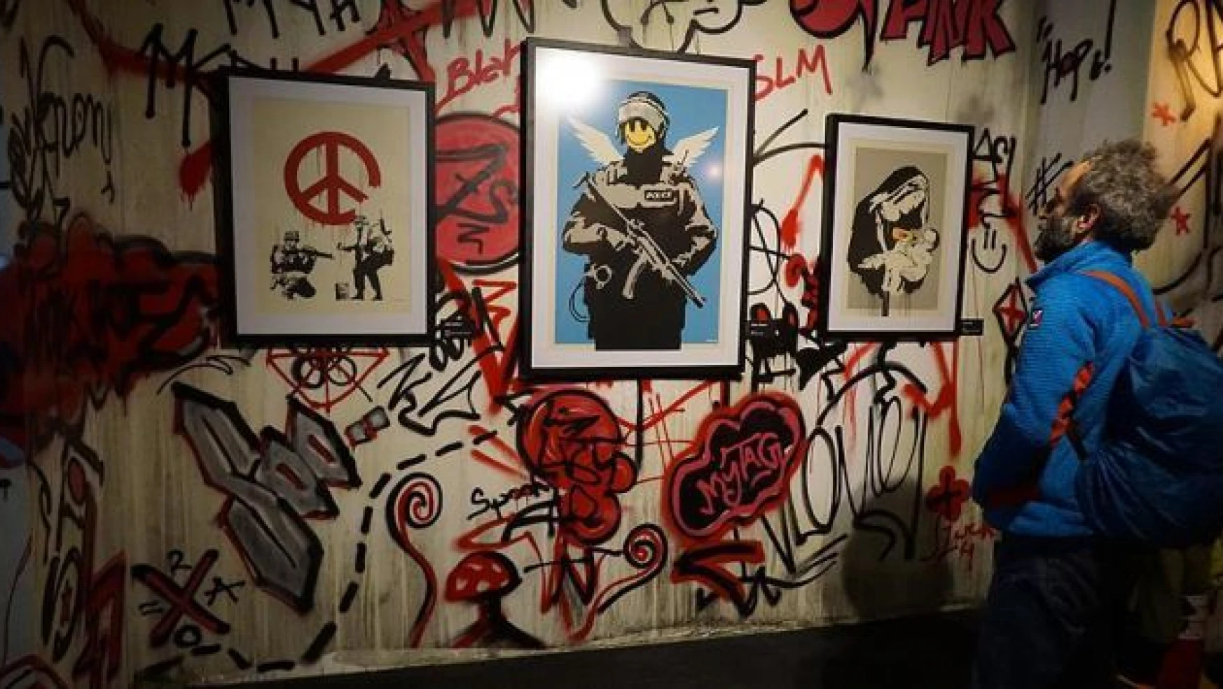 'The Art of Banksy' dünyada ilk kez İstanbul'da sergilendi