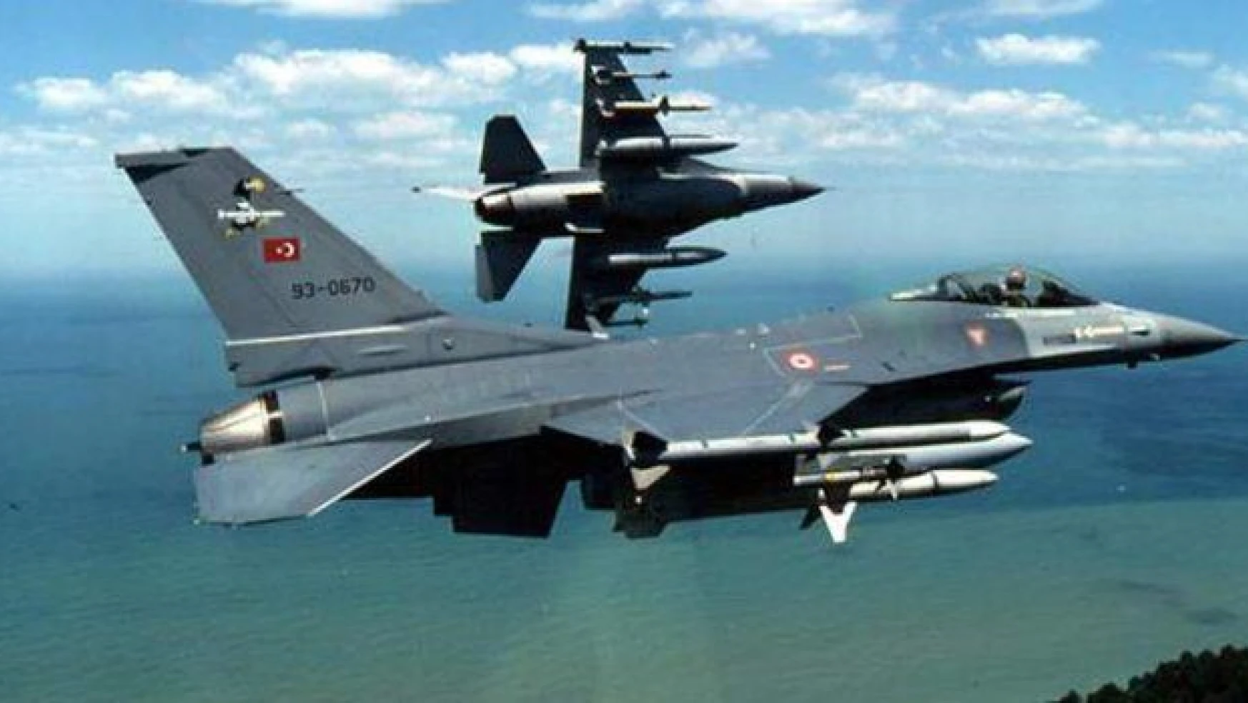 Türk ve Amerikan uçakları örgütü vurdu