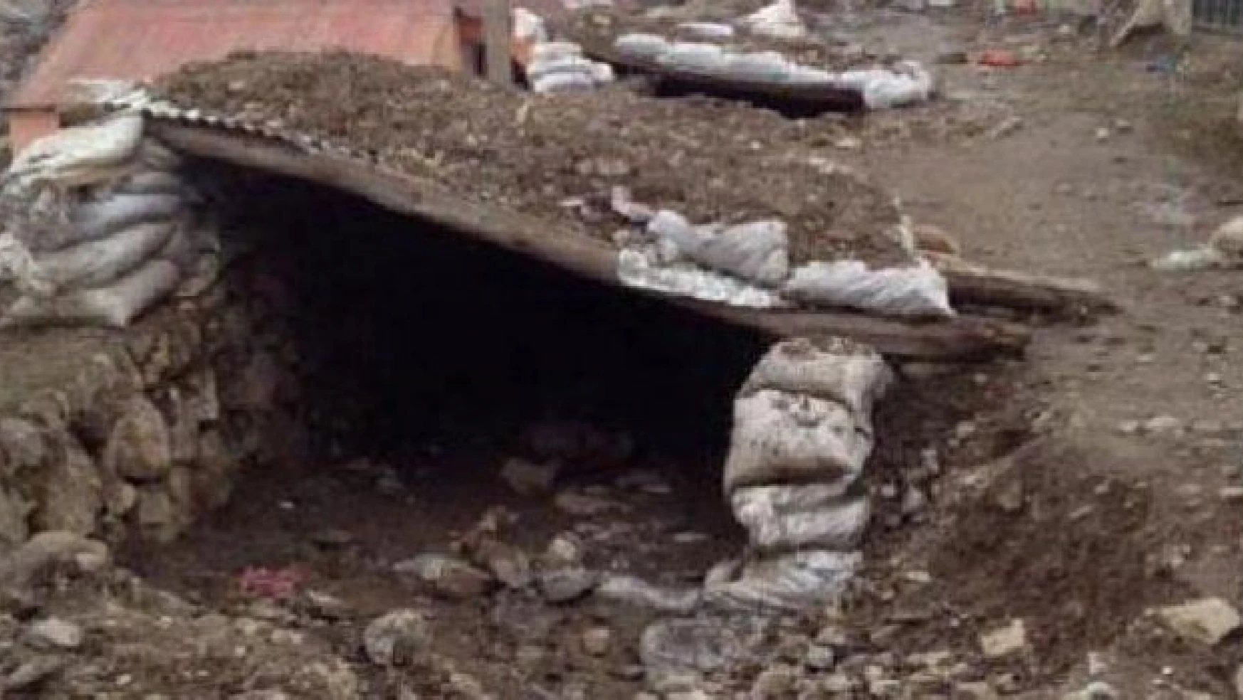 Yüksekova'daki kaçış tünelleri ortaya çıktı