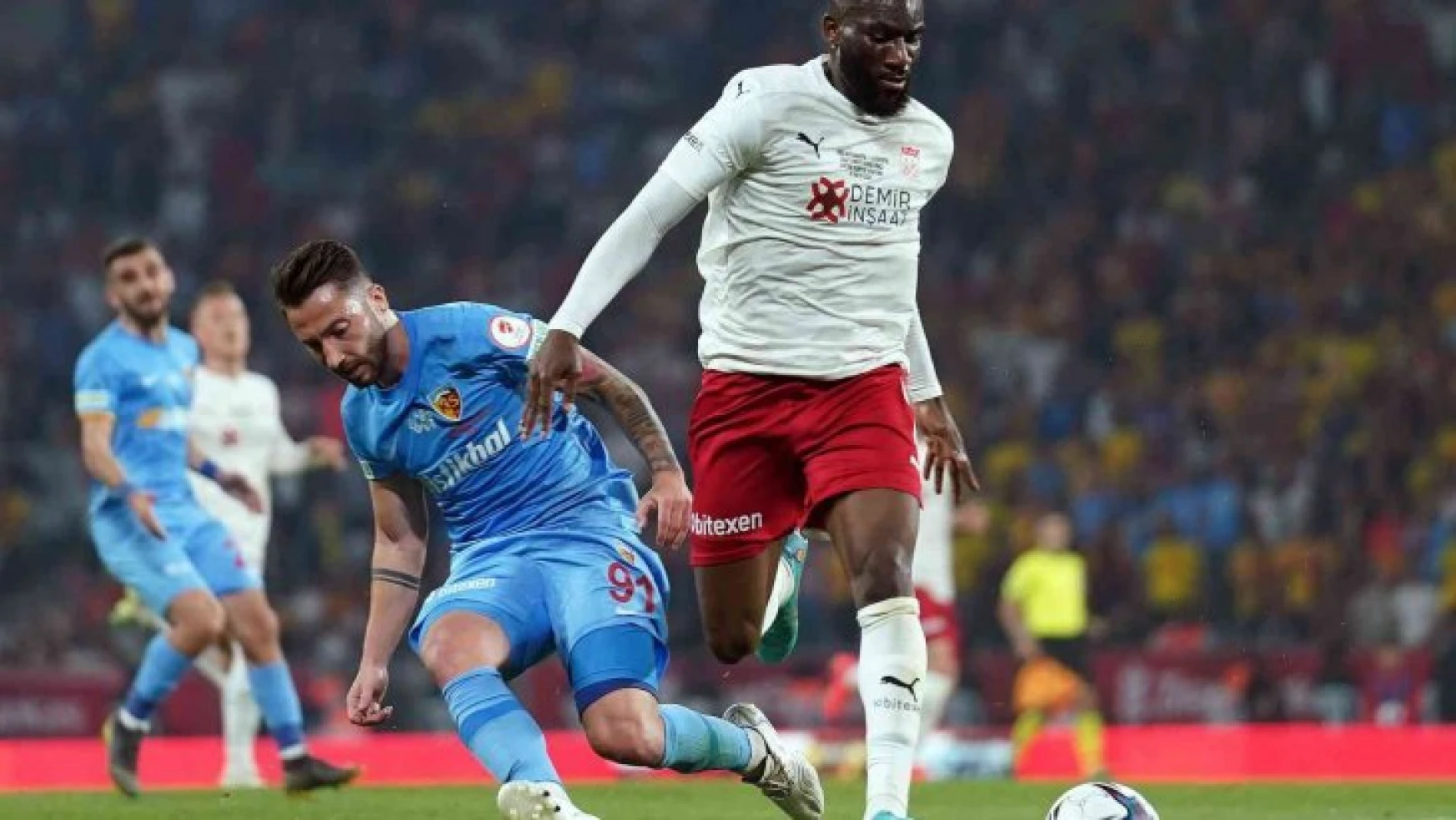 Ziraat Türkiye Kupası Finali: Kayserispor: 1 - Sivasspor: 0 (İlk yarı)