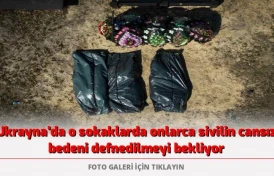 Ukrayna'da o sokaklarda onlarca sivilin cansız bedeni defnedilmeyi bekliyor